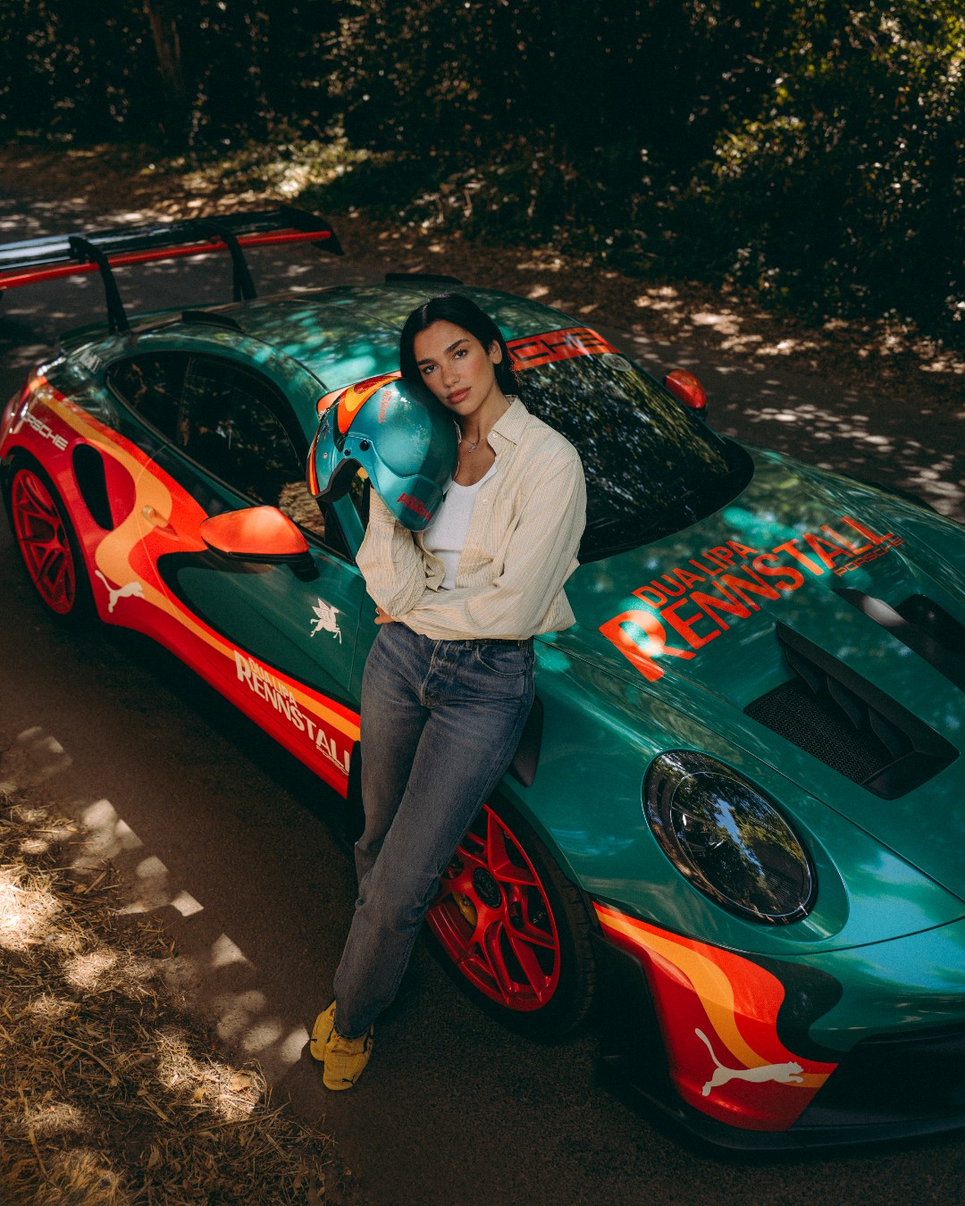 Dua Lipa Porsche collaborazione 911 GT3 collaborazione vende asta Sotheby
