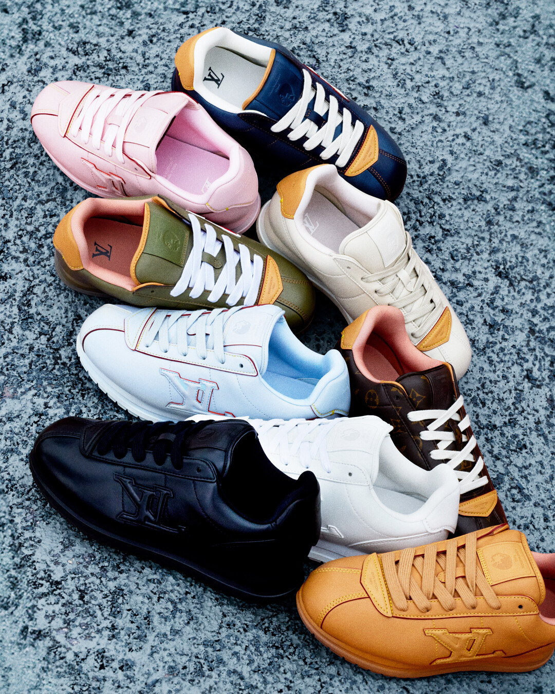 Louis Vuitton Buttersoft sneakers made in italy