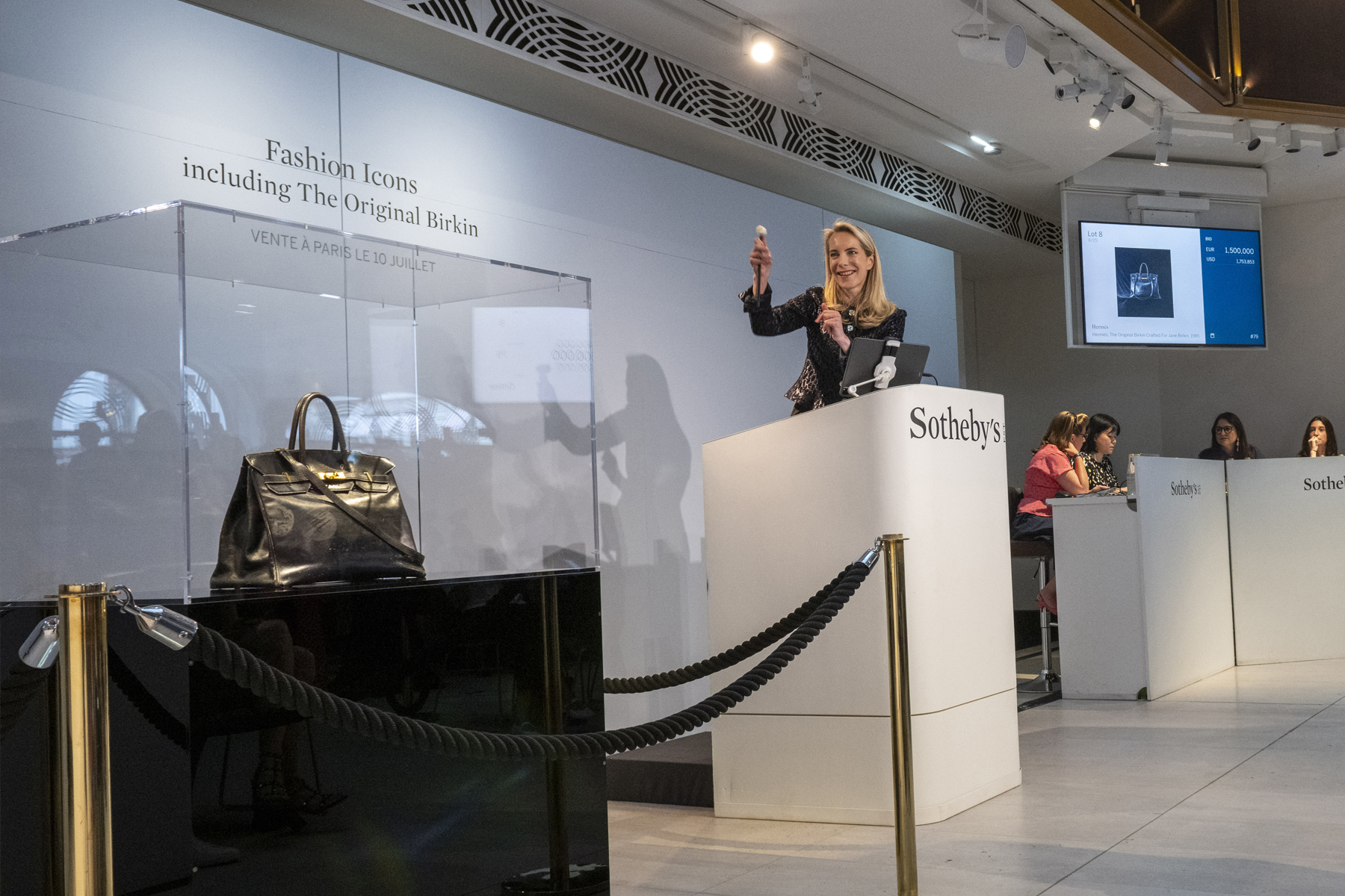 Jane Birkin Hermès prima bag storia venduta 8,6 milioni euro asta Sotheby