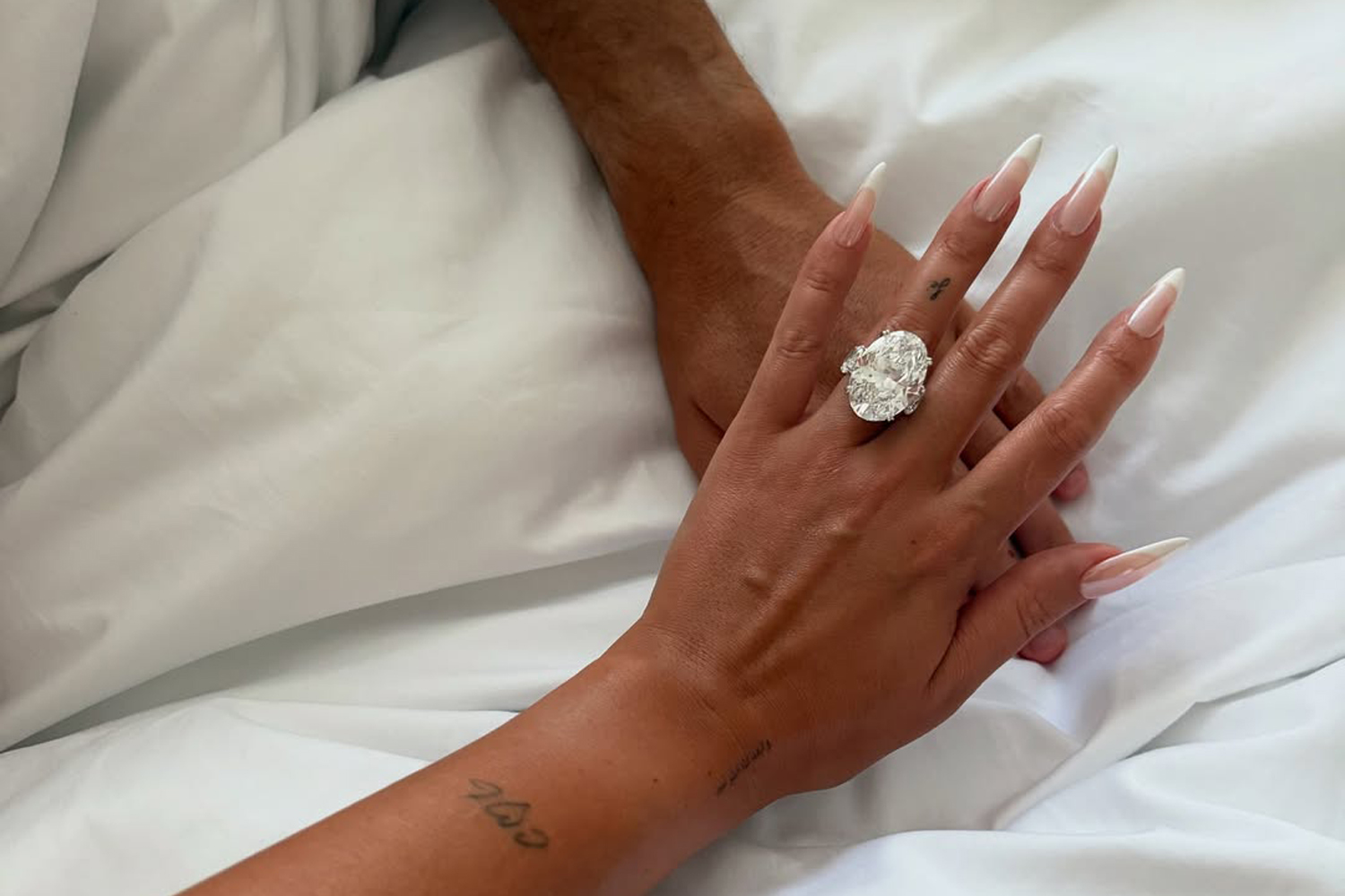 anello matrimonio diamante Georgina Rodriguez Cristiano Ronaldo