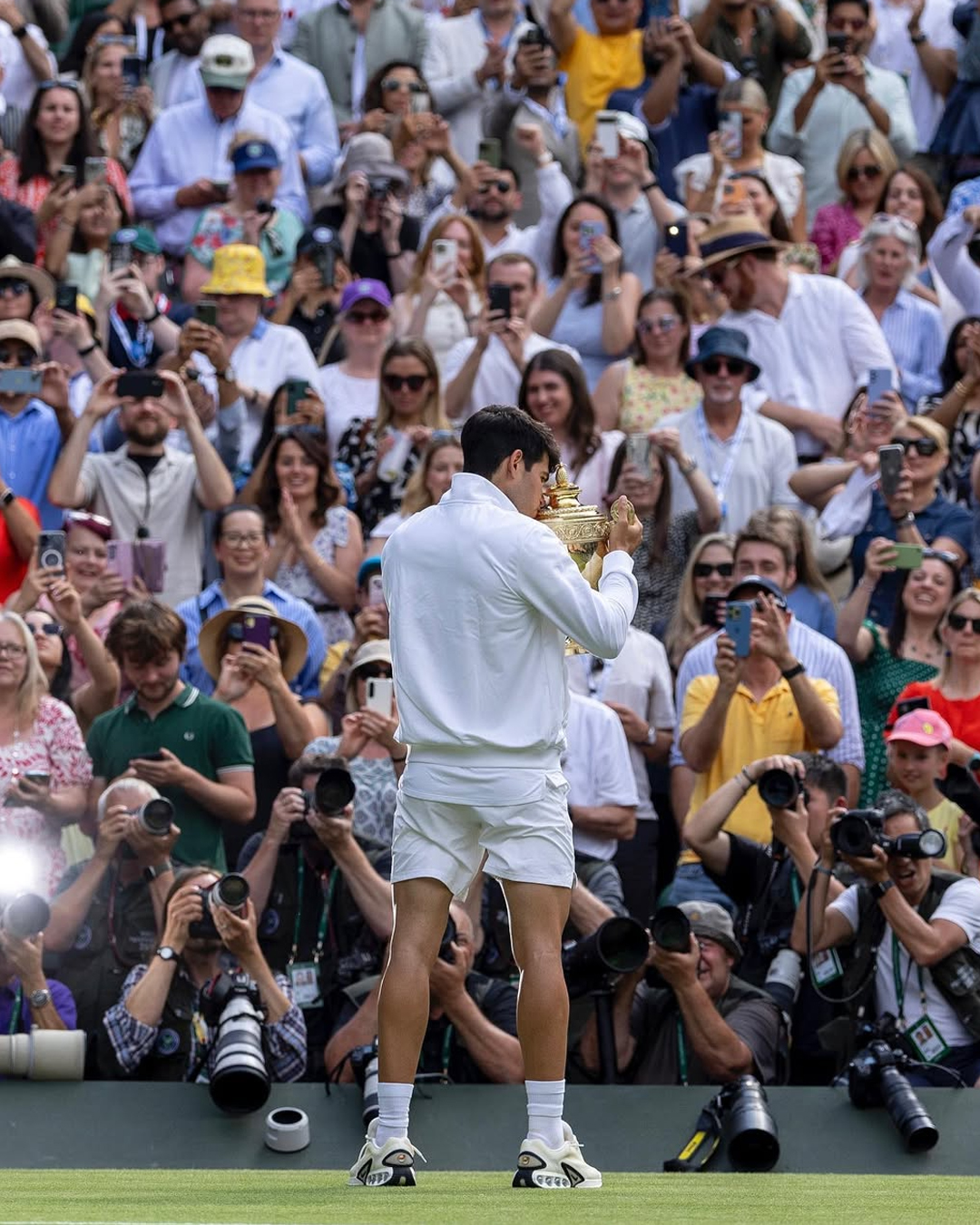 Carlos Alcaraz Wimbledon 2024 Nike Air Max DN sneakers