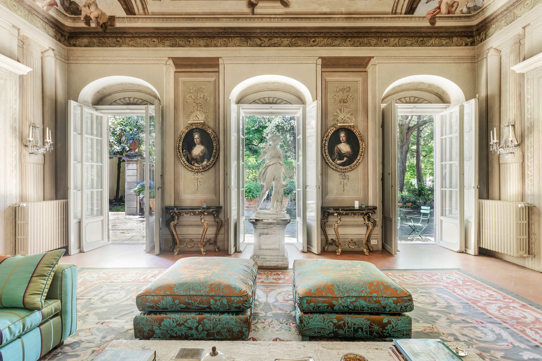 Fiamma Ferragamo dimora storica fiorentina giardino segreto