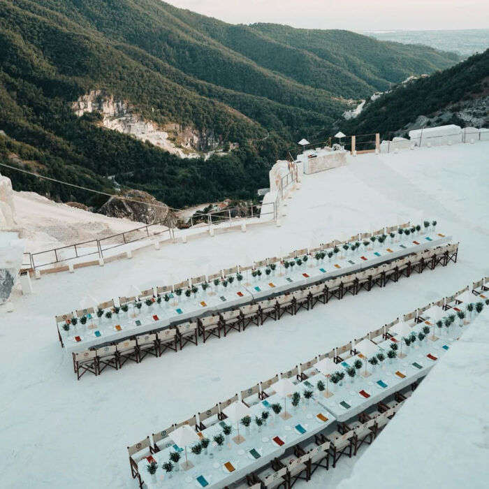 Giorgio Armani fashion dinner Forte dei Marmi