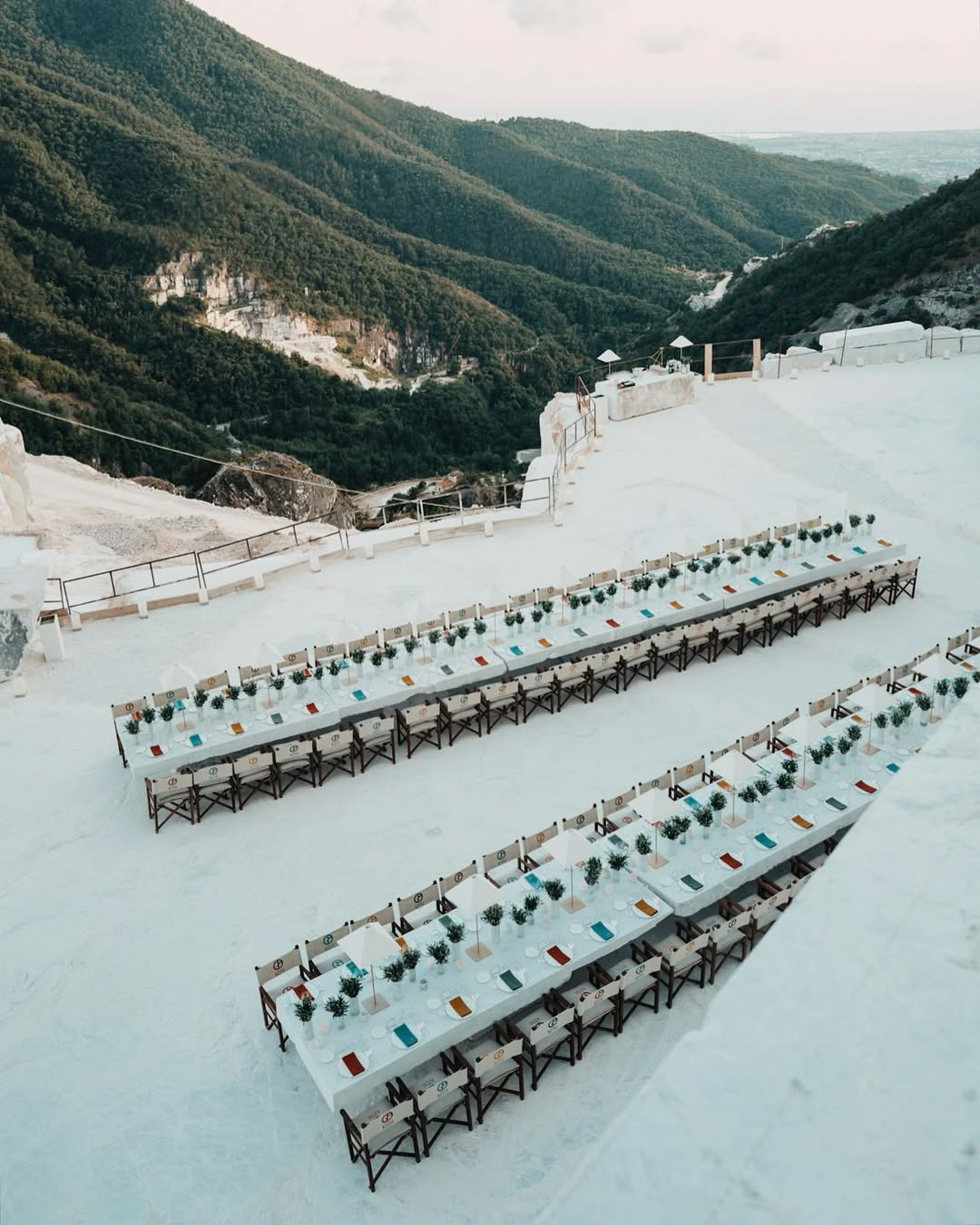 Giorgio Armani fashion dinner Forte dei Marmi