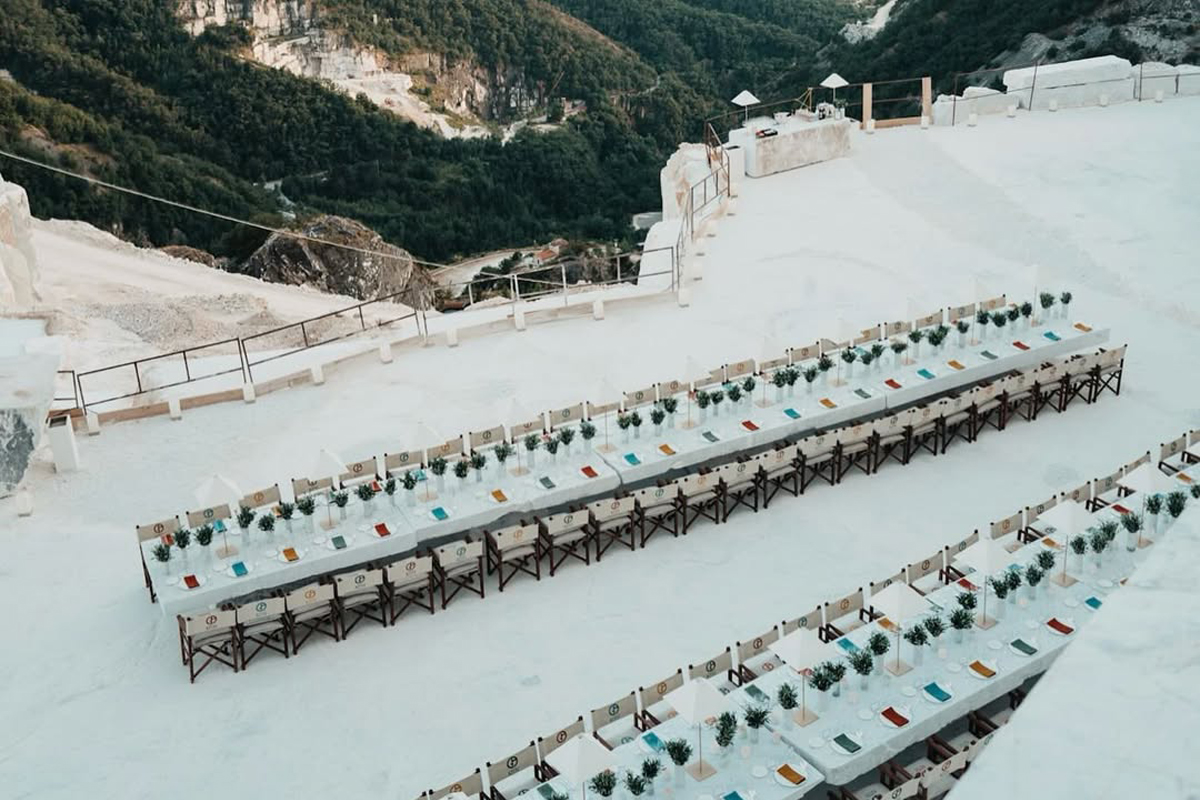 Giorgio Armani fashion dinner Forte dei Marmi