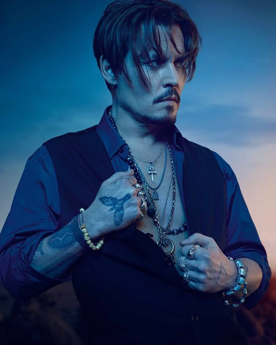 Johnny Depp Dior Sauvage Campagna