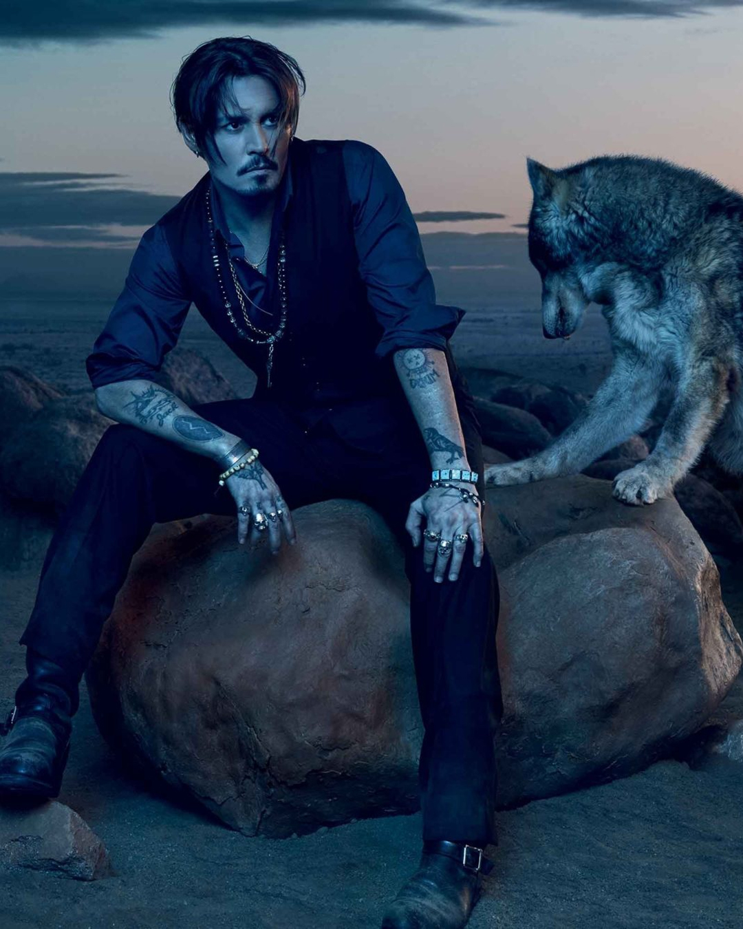 Johnny Depp Dior Sauvage Campagna