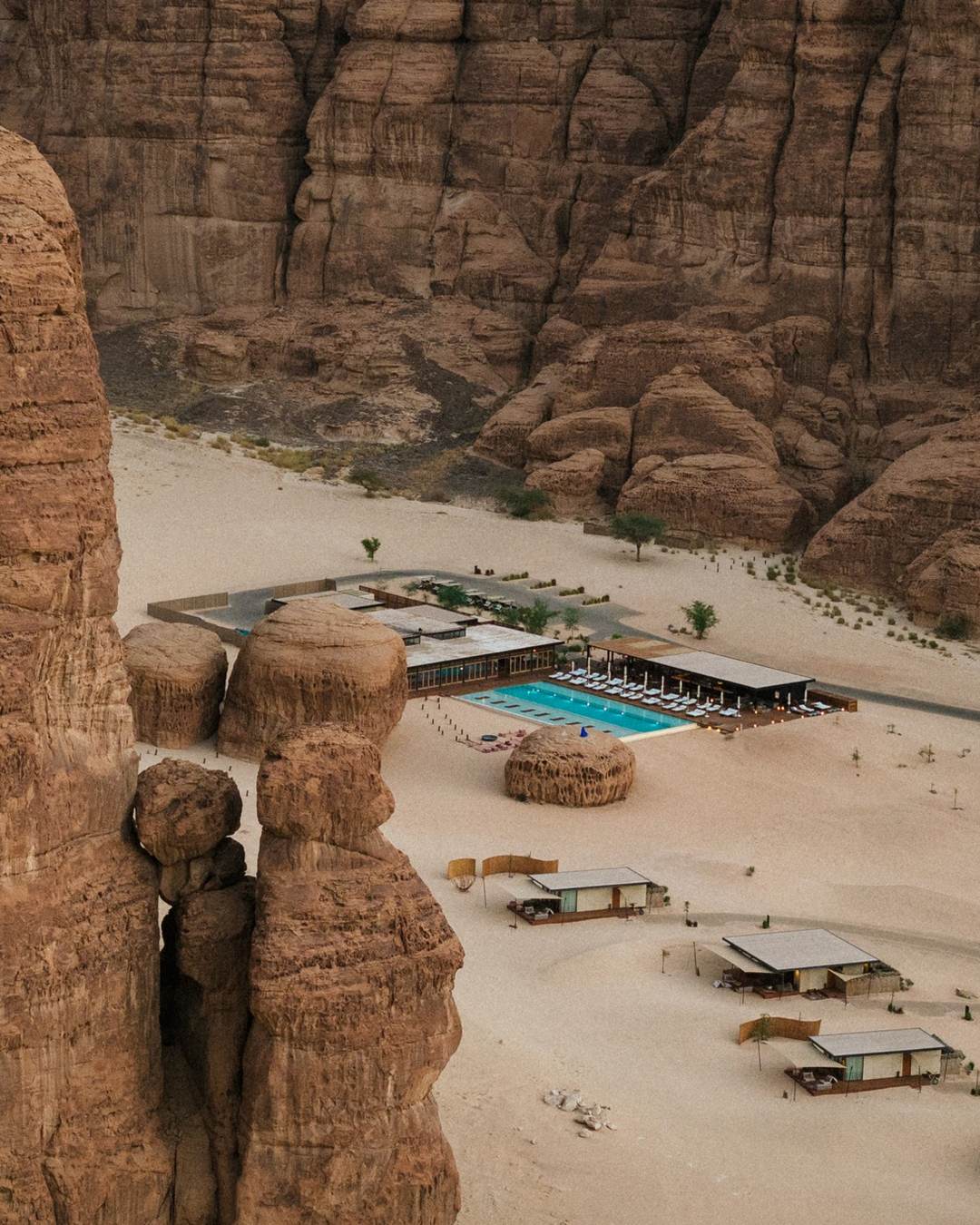 Our Habitas AlUla Resort lusso Arabia Saudita deserto