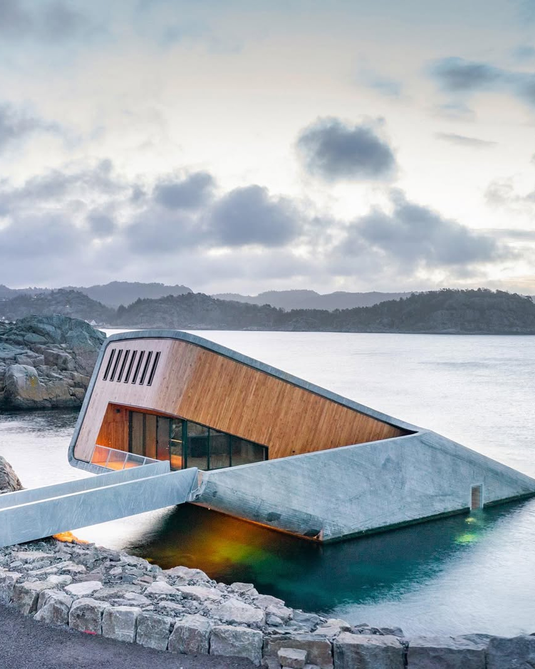 Under ristorante sottomarino Norvegia Guida Michelin