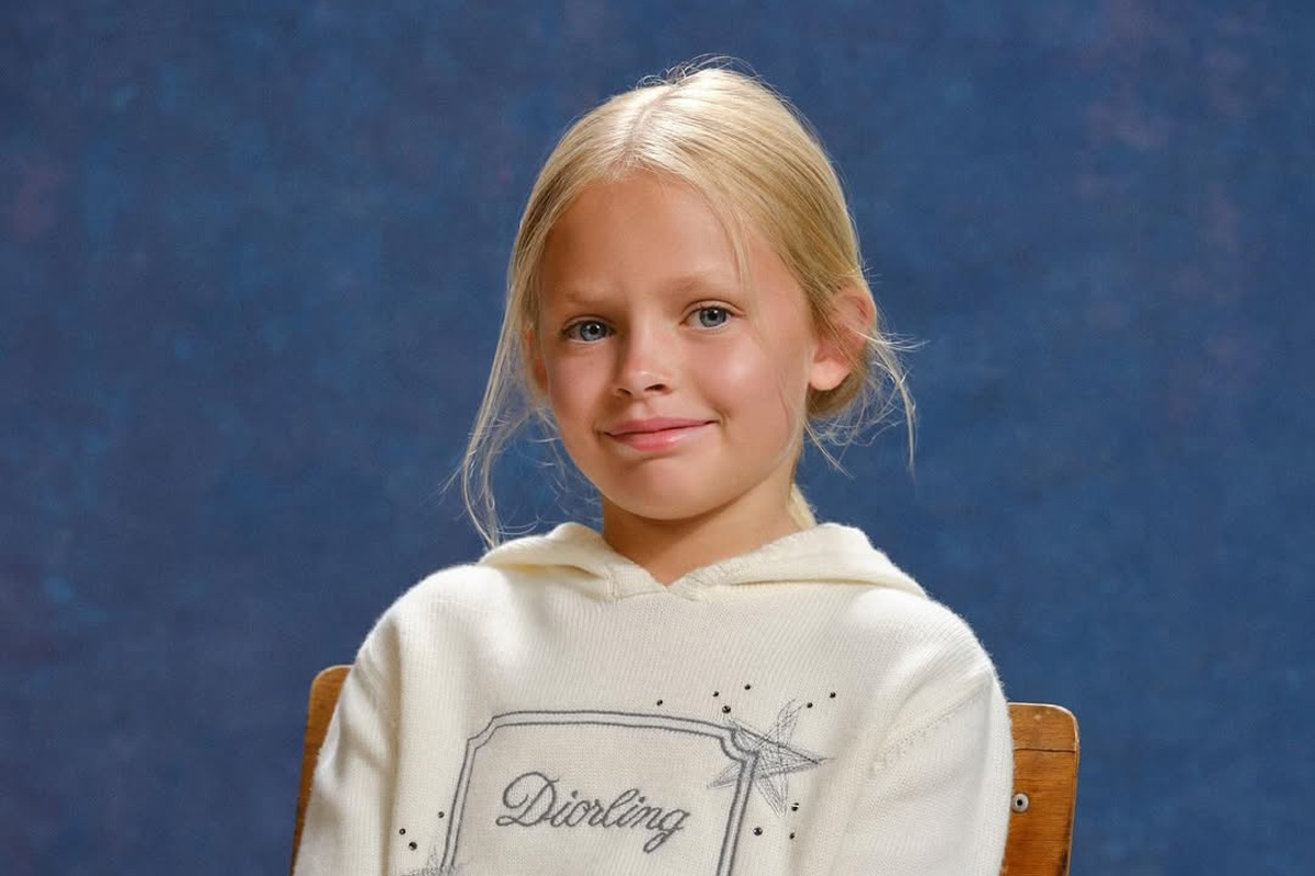 Kidswear brand moda Baby Dior Diorling