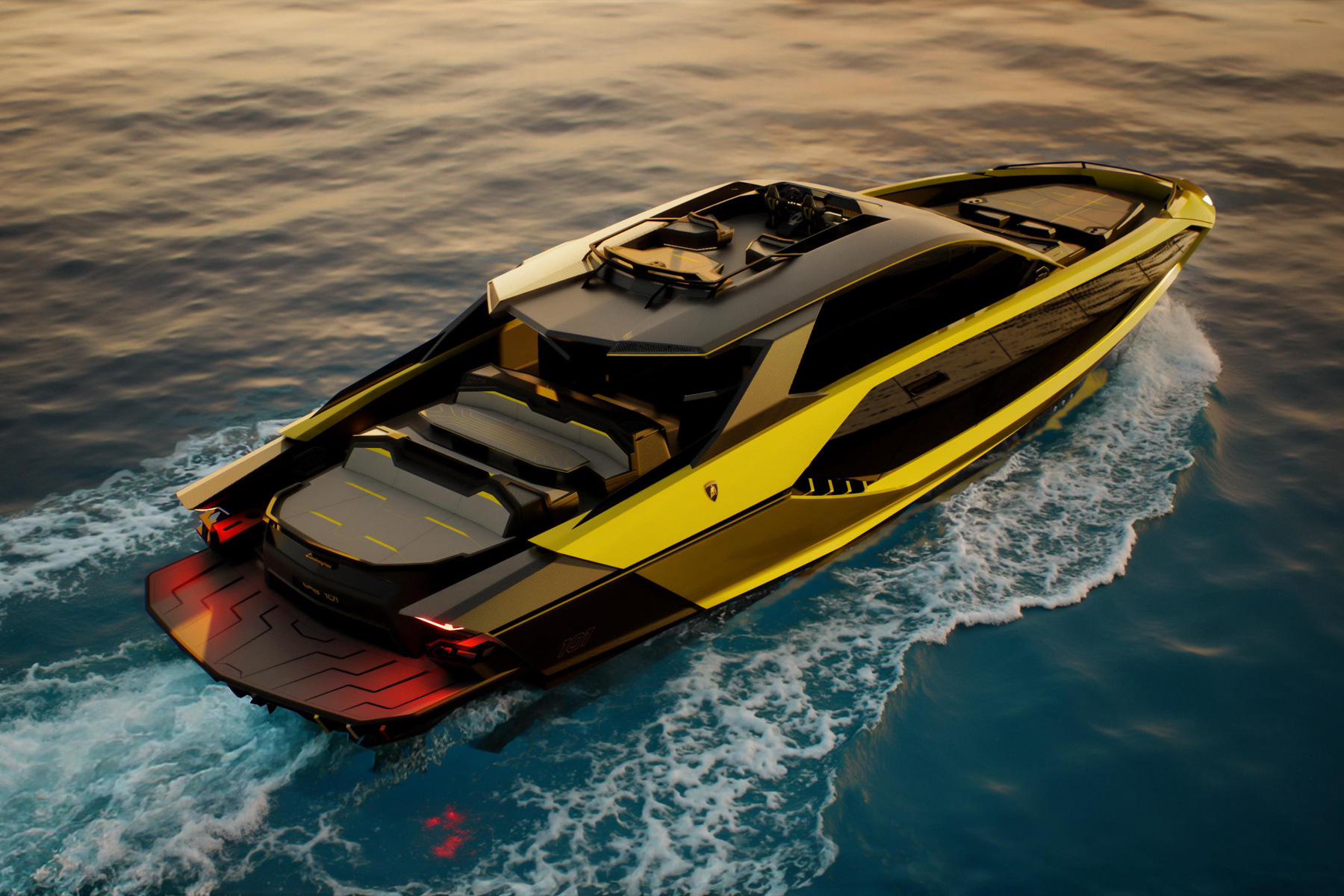 Lamborghini 101FT Tecnomar Yacht