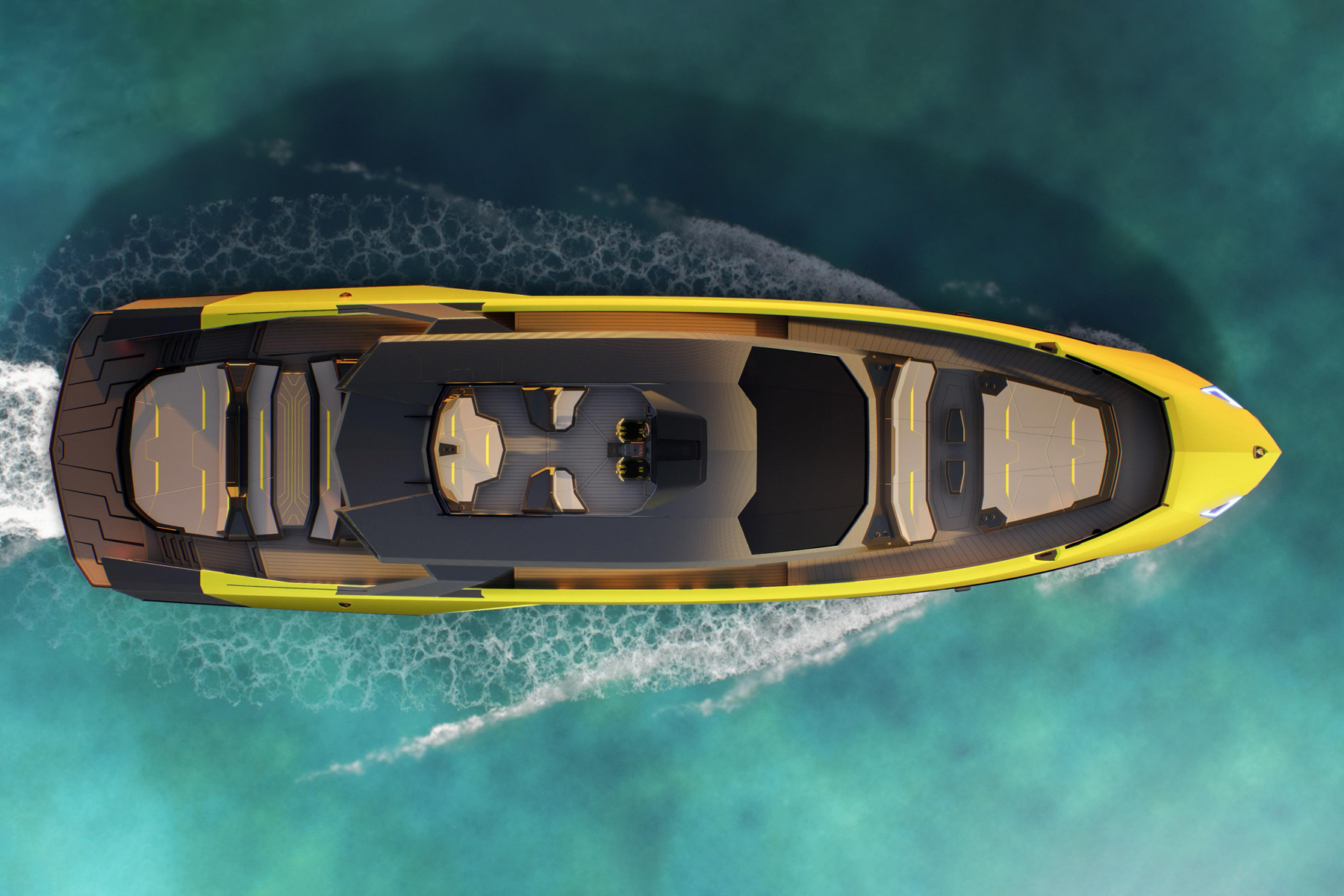 Lamborghini 101FT Tecnomar Yacht