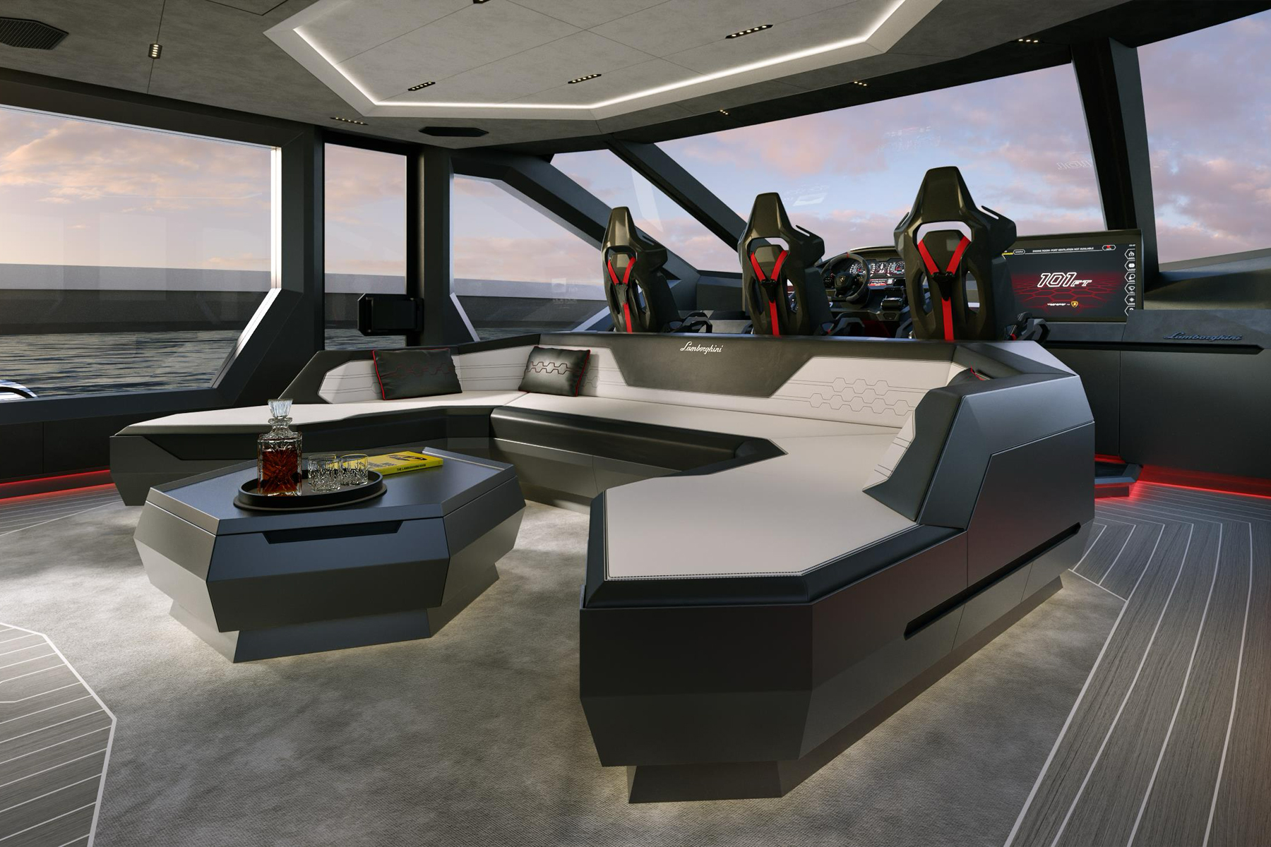 Lamborghini 101FT Tecnomar Yacht