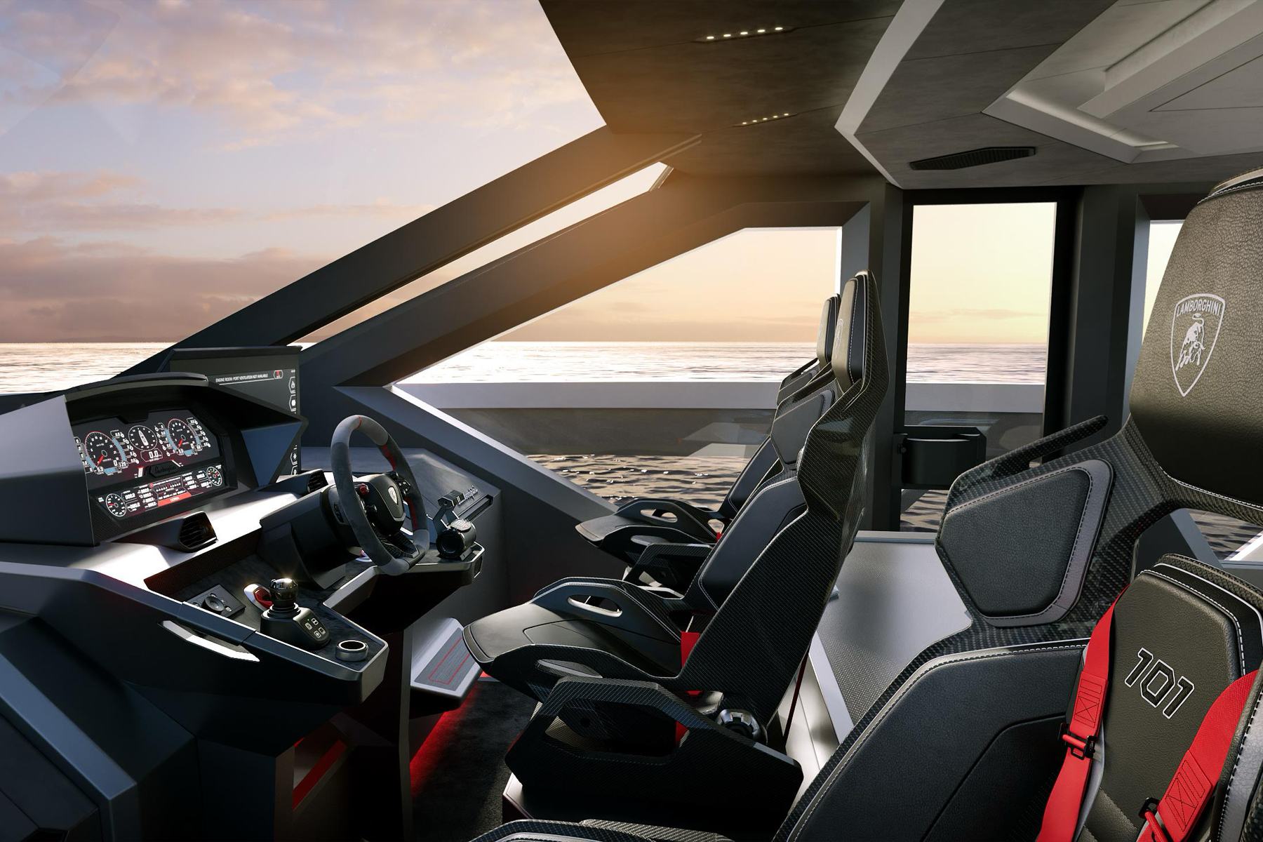 Lamborghini 101FT Tecnomar Yacht