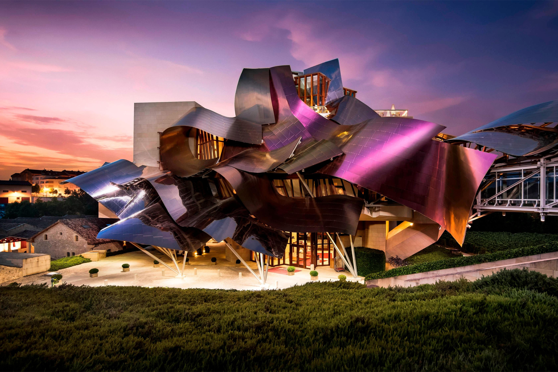 Marqués de Riscal Hotel cantina vino