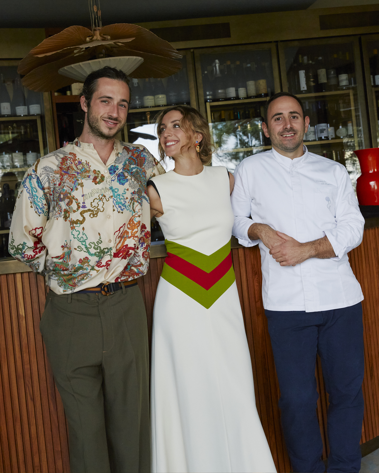 Stefano Bizzarri Allegra Tirotti Romanoff Davide Di Fabio ristorante Dalla Gioconda