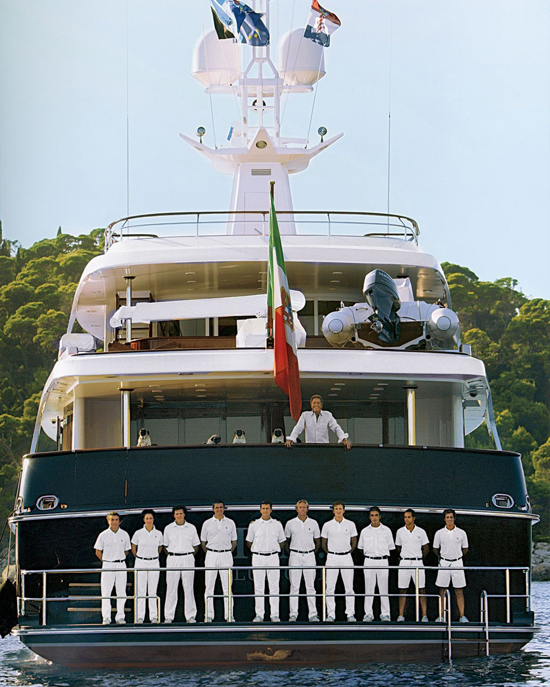 Valentino Garavani yacht TM Blue One