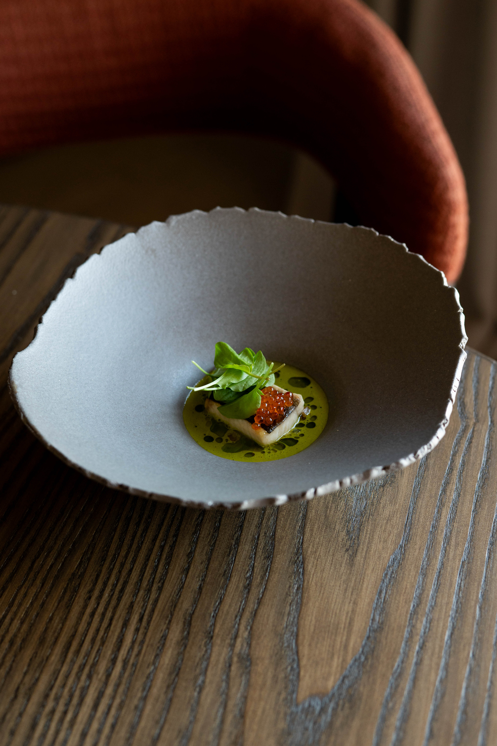 Belleville piatto Michelangelo Mammoliti chef La Rei Natura