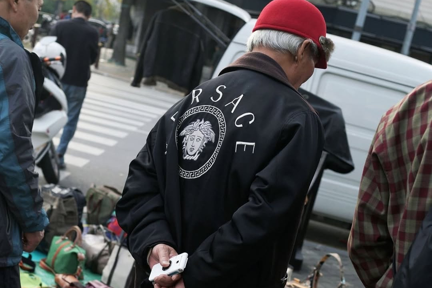 Anziani Coreani Mercato Dongmyo Seoul