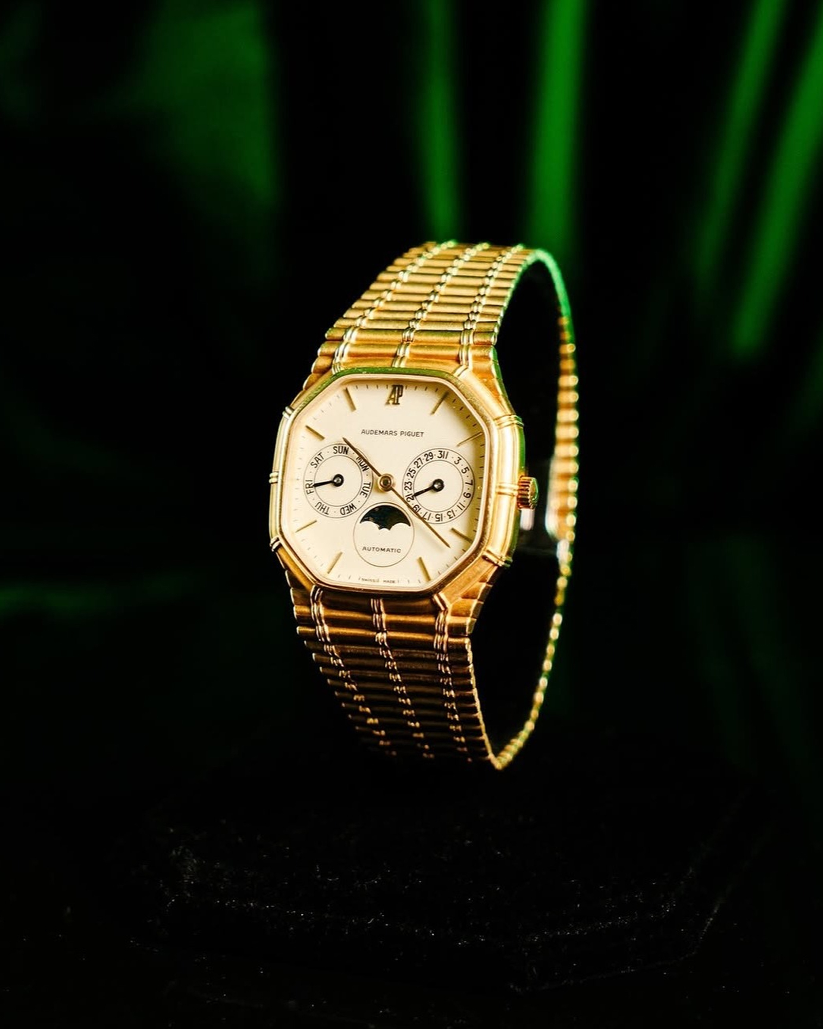 Jacob Elordi Audemars Piguet Bamboo Day-Date Moonphase
