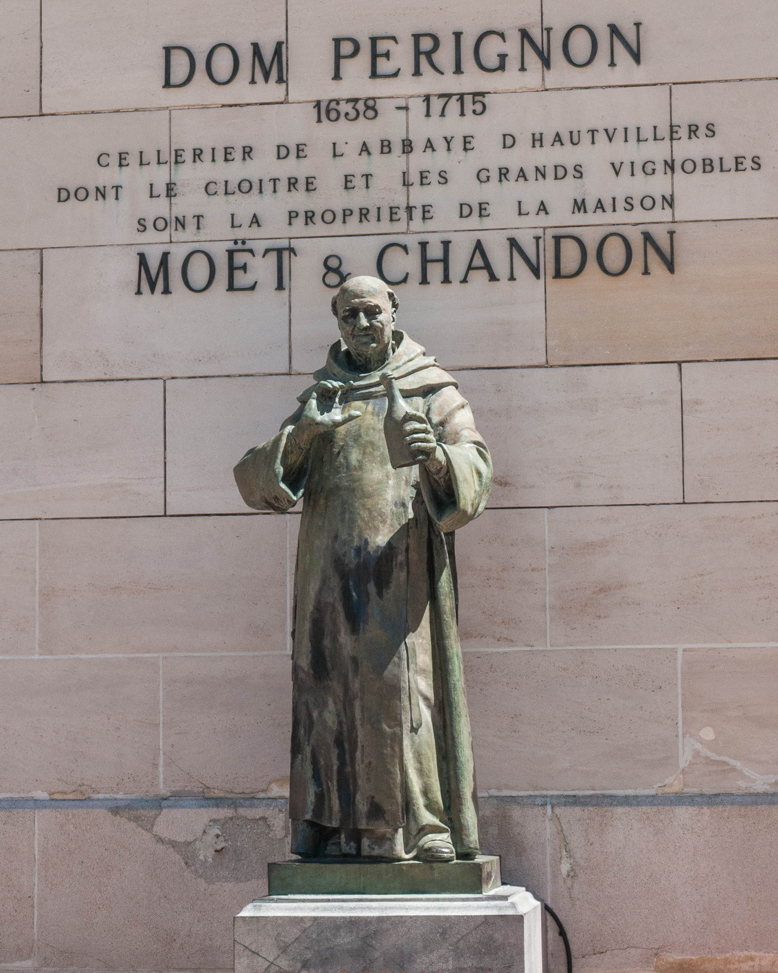 Dom Pérignon storia nascita Champagne