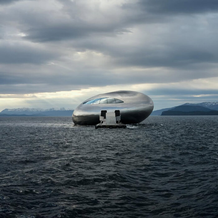 Iris ristorante galleggiante mare norvegia