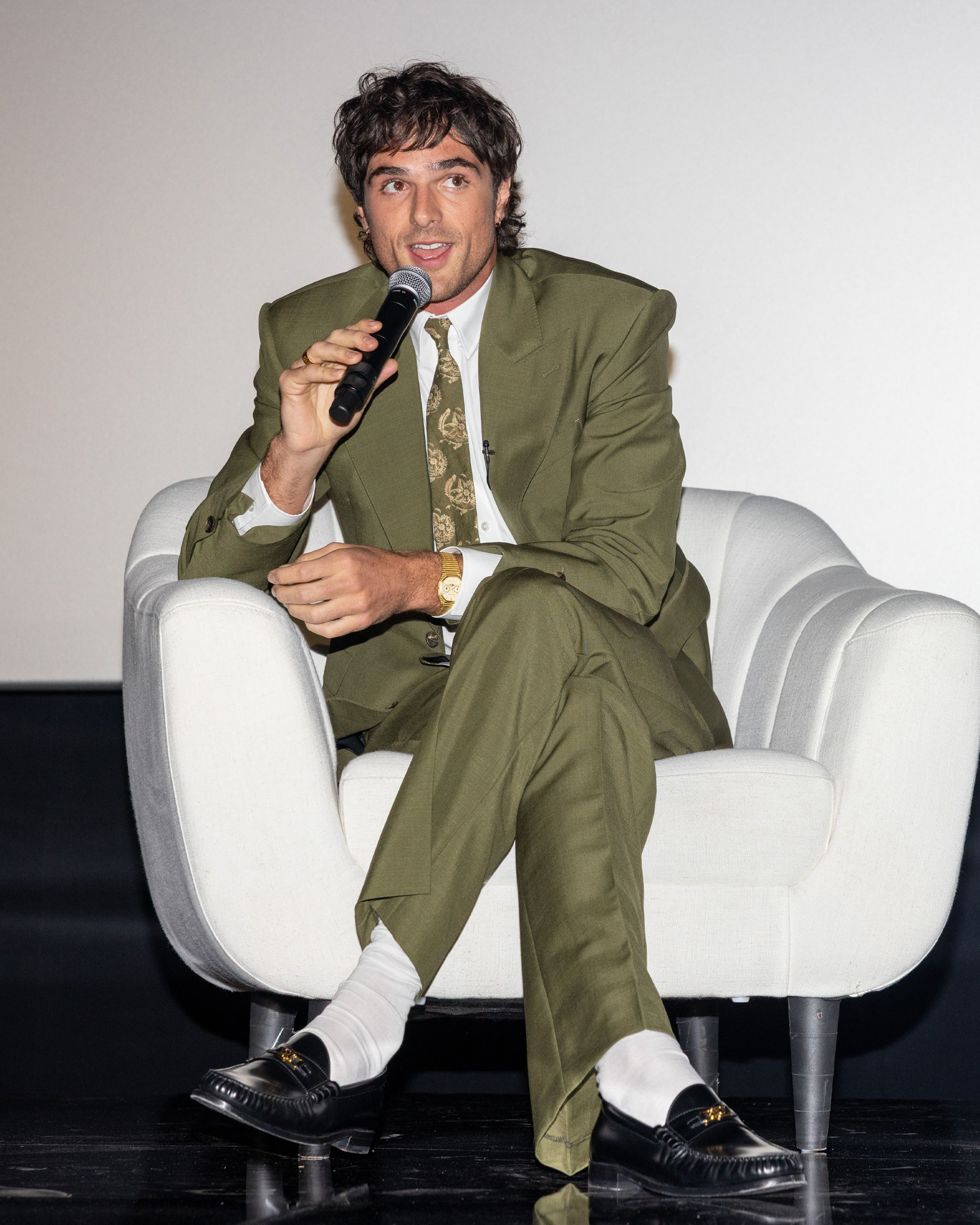 Jacob Elordi Audemars Piguet Bamboo Day-Date Moonphase