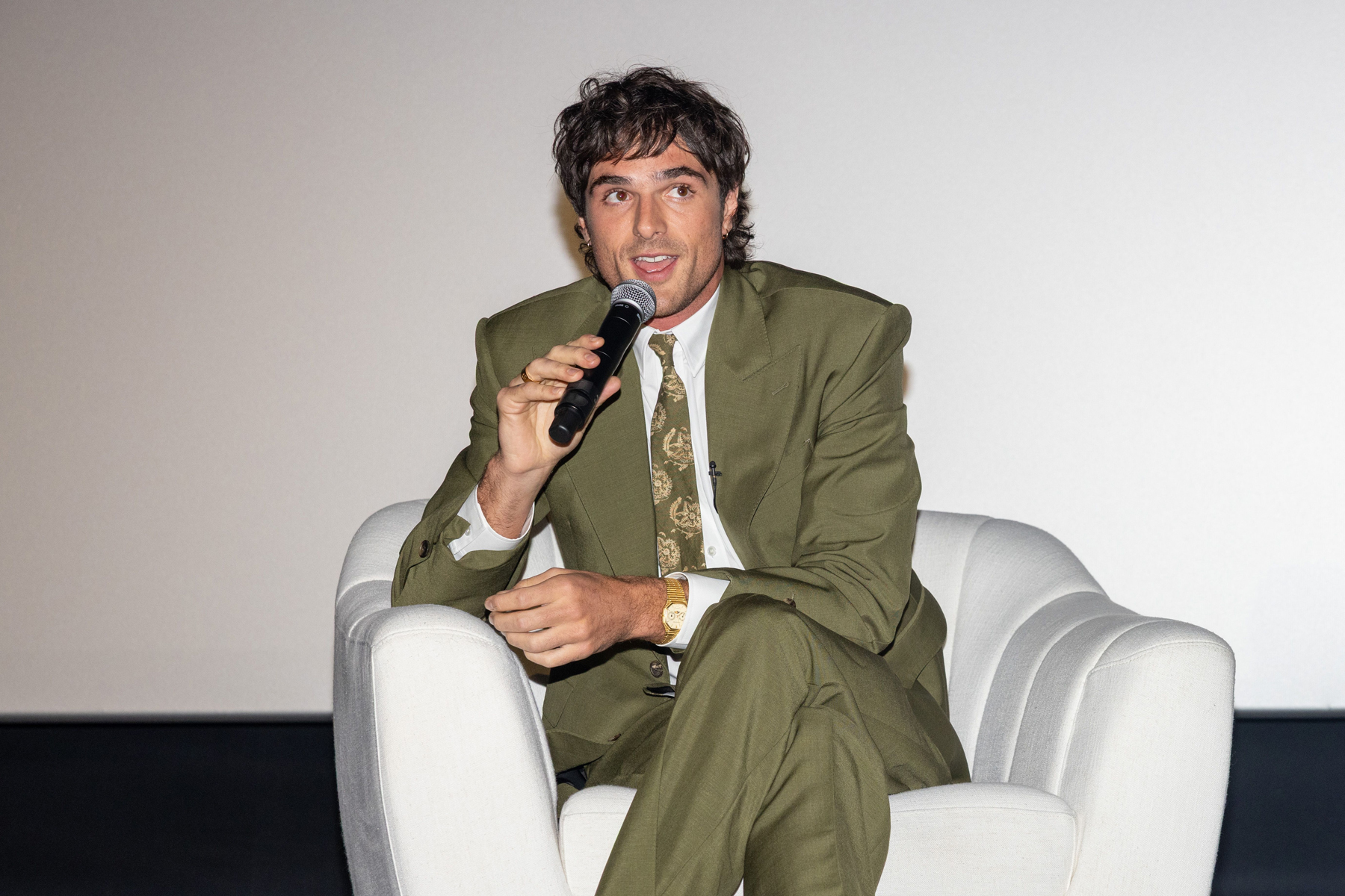 Jacob Elordi Audemars Piguet Bamboo Day-Date Moonphase