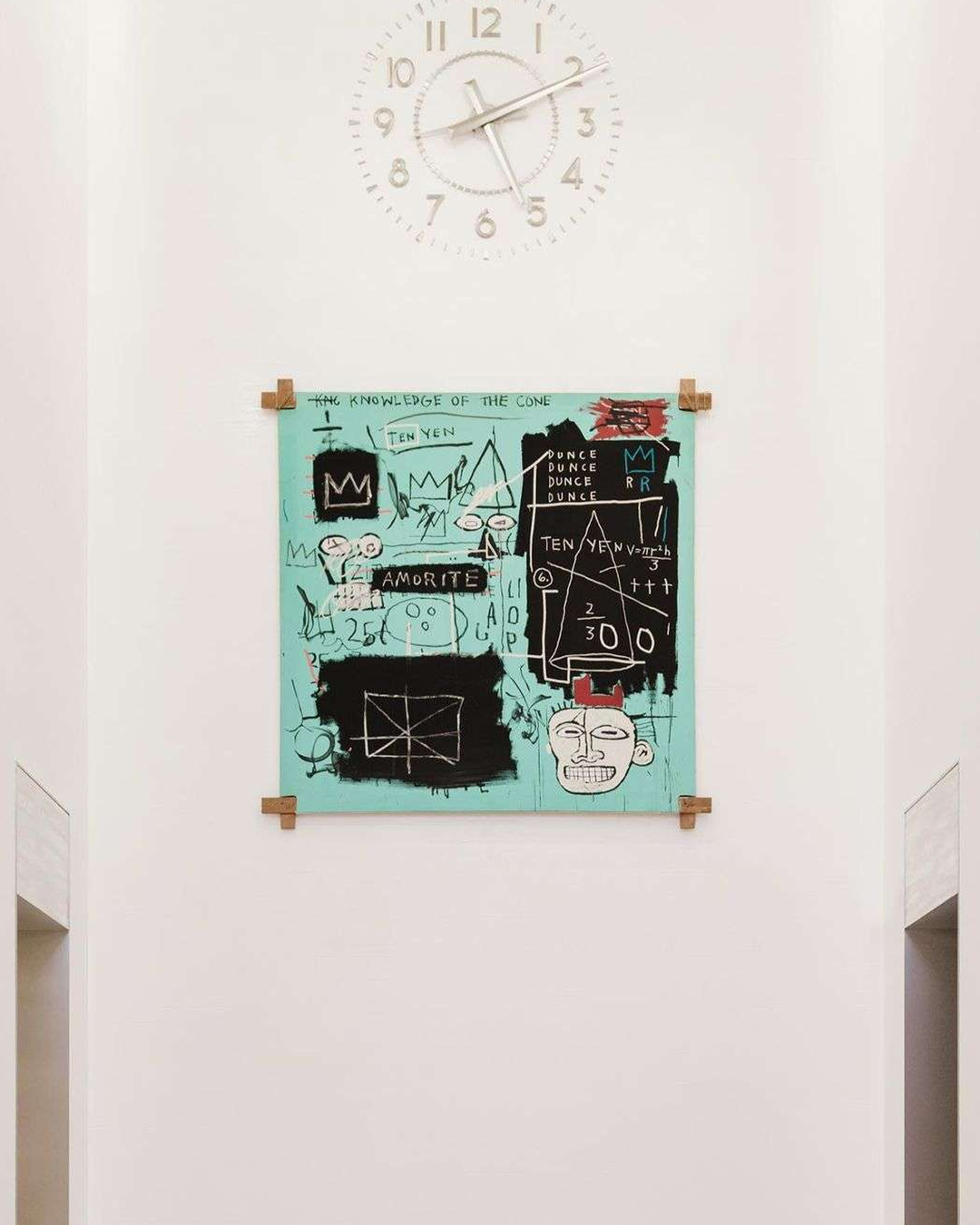 Jean-Michel Basquiat Equals Pi 1982 Tiffany & Co. New York