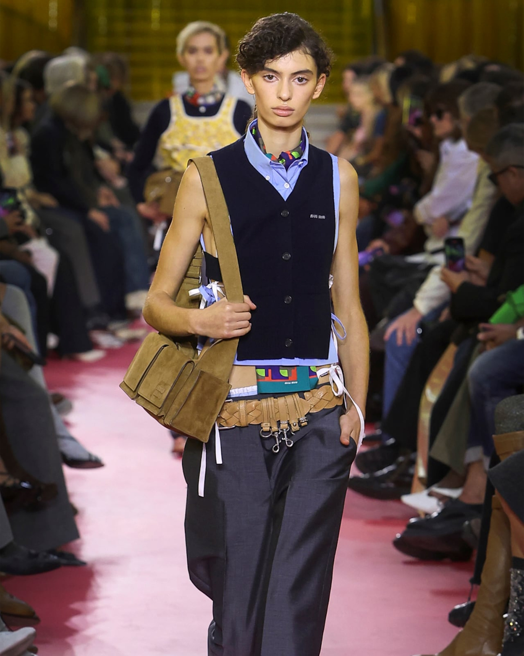 Matilde Lucidi Miu Miu sfilata