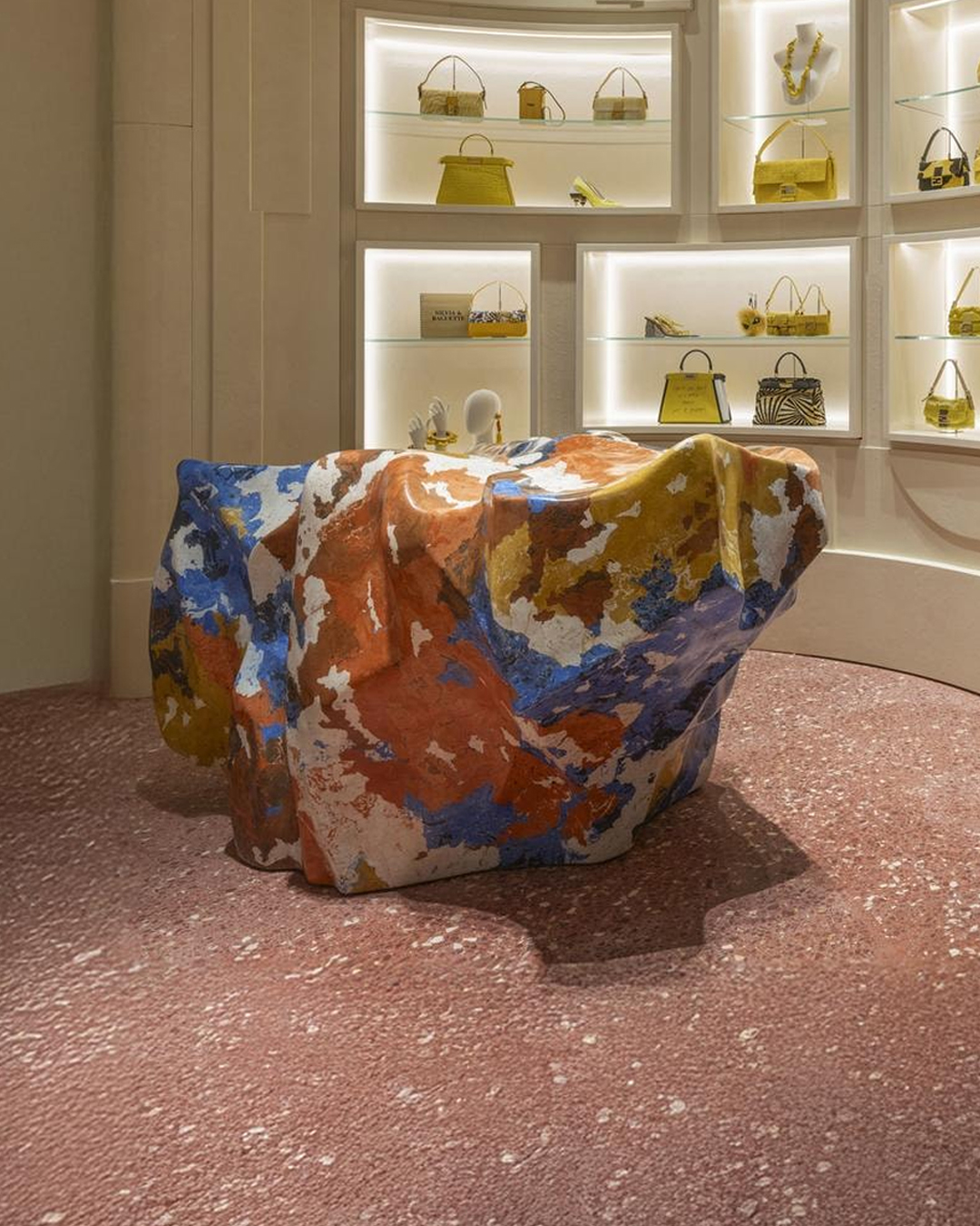 Roberto Sironi Ruins 2025 Fendi Via Montenapoleone Milano