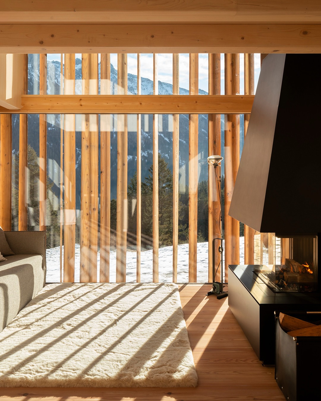 chalet design vecchio fienile Dolomiti BE Your Private View