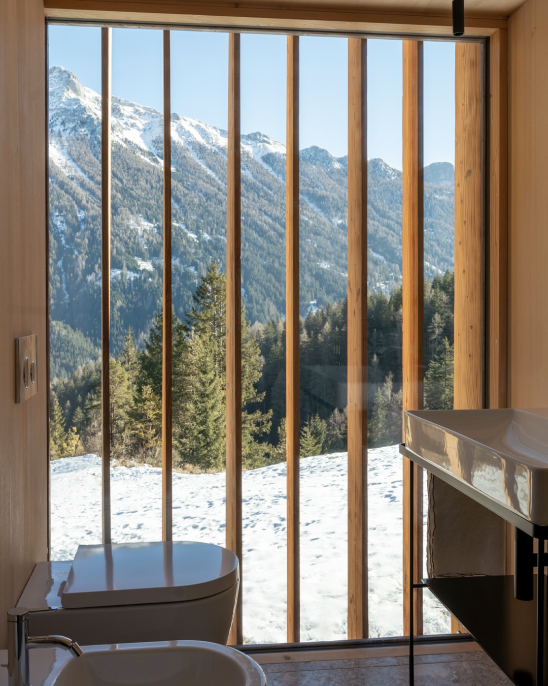 chalet design vecchio fienile Dolomiti BE Your Private View