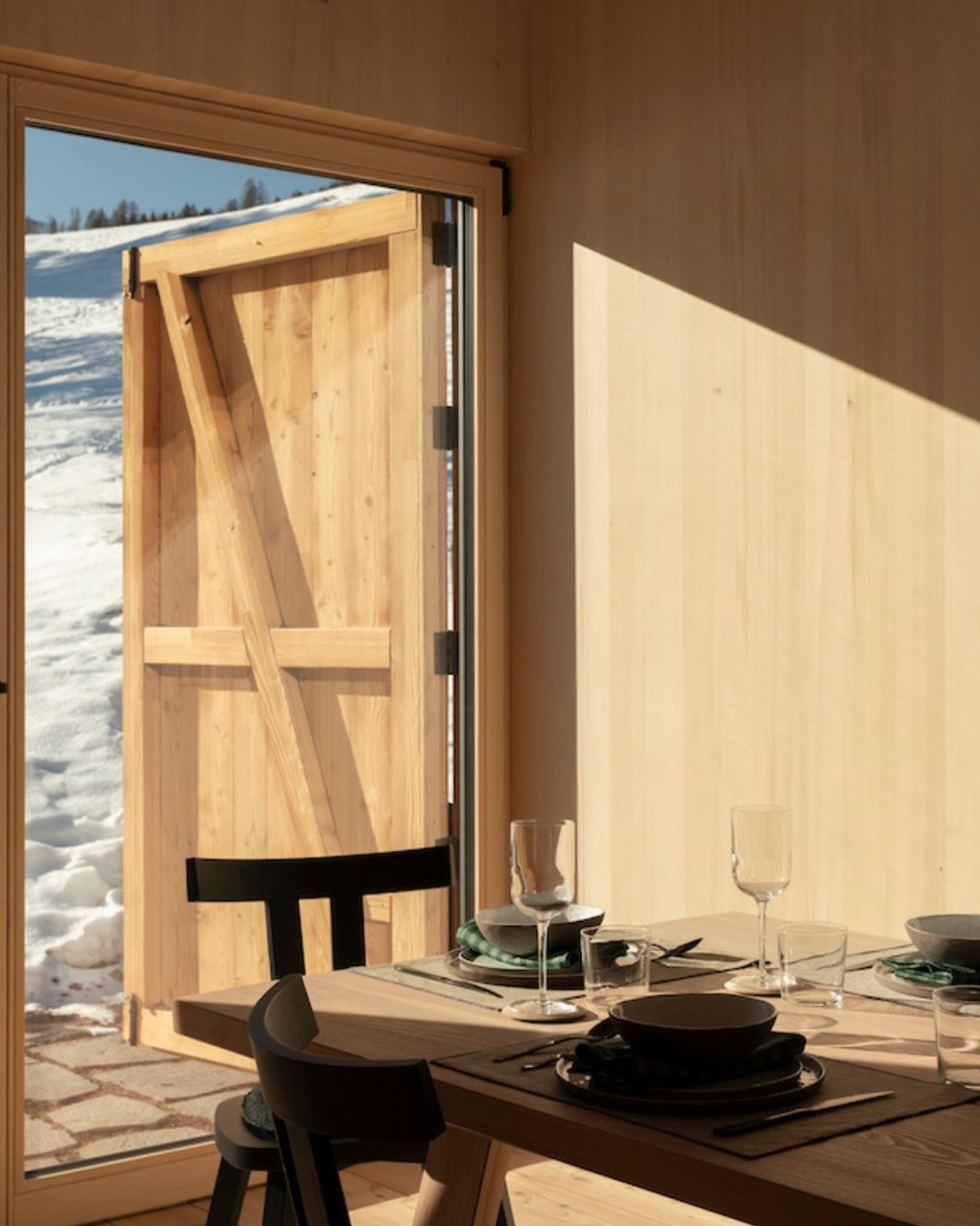 chalet design vecchio fienile Dolomiti BE Your Private View