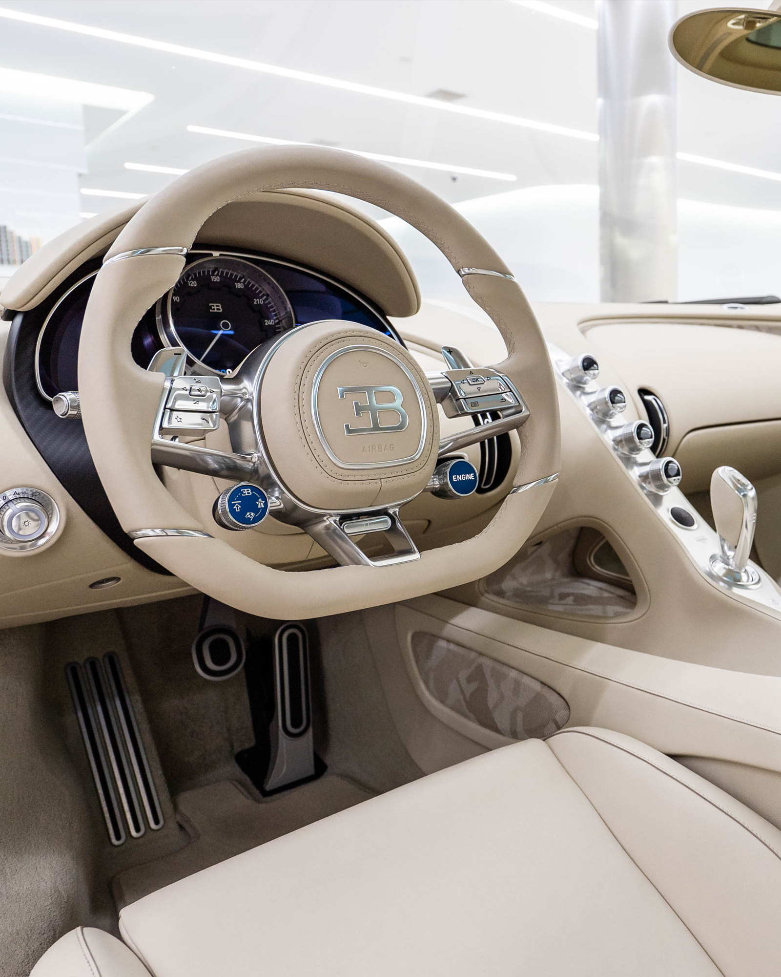 Hermès Bugatti Chiron one-off collaborazione