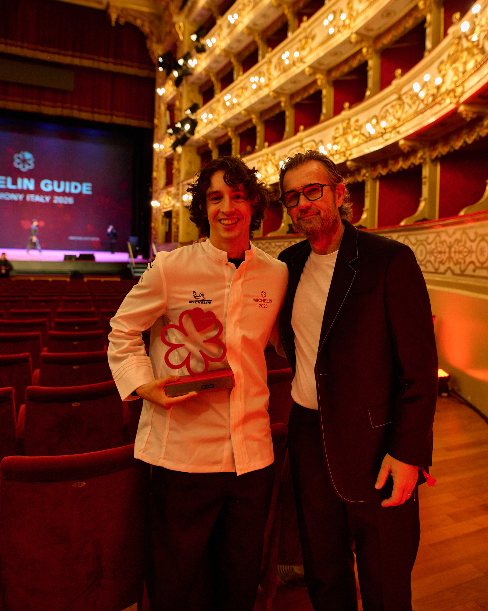 Mattia Pecis Carlo Cracco Guida Michelin 2026 stella