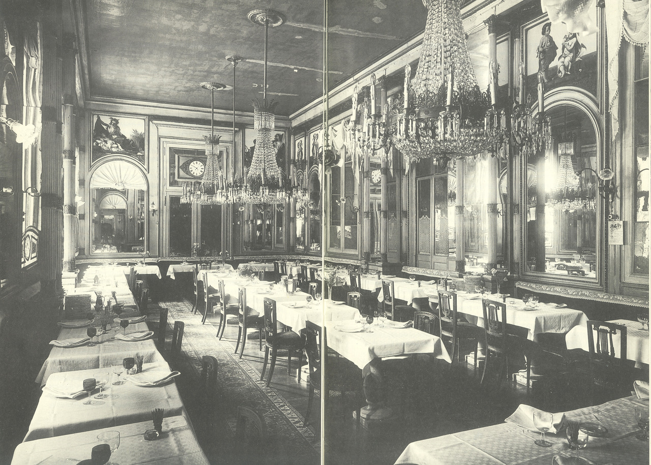 Ristorante Del Cambio sala Cavour Torino storia