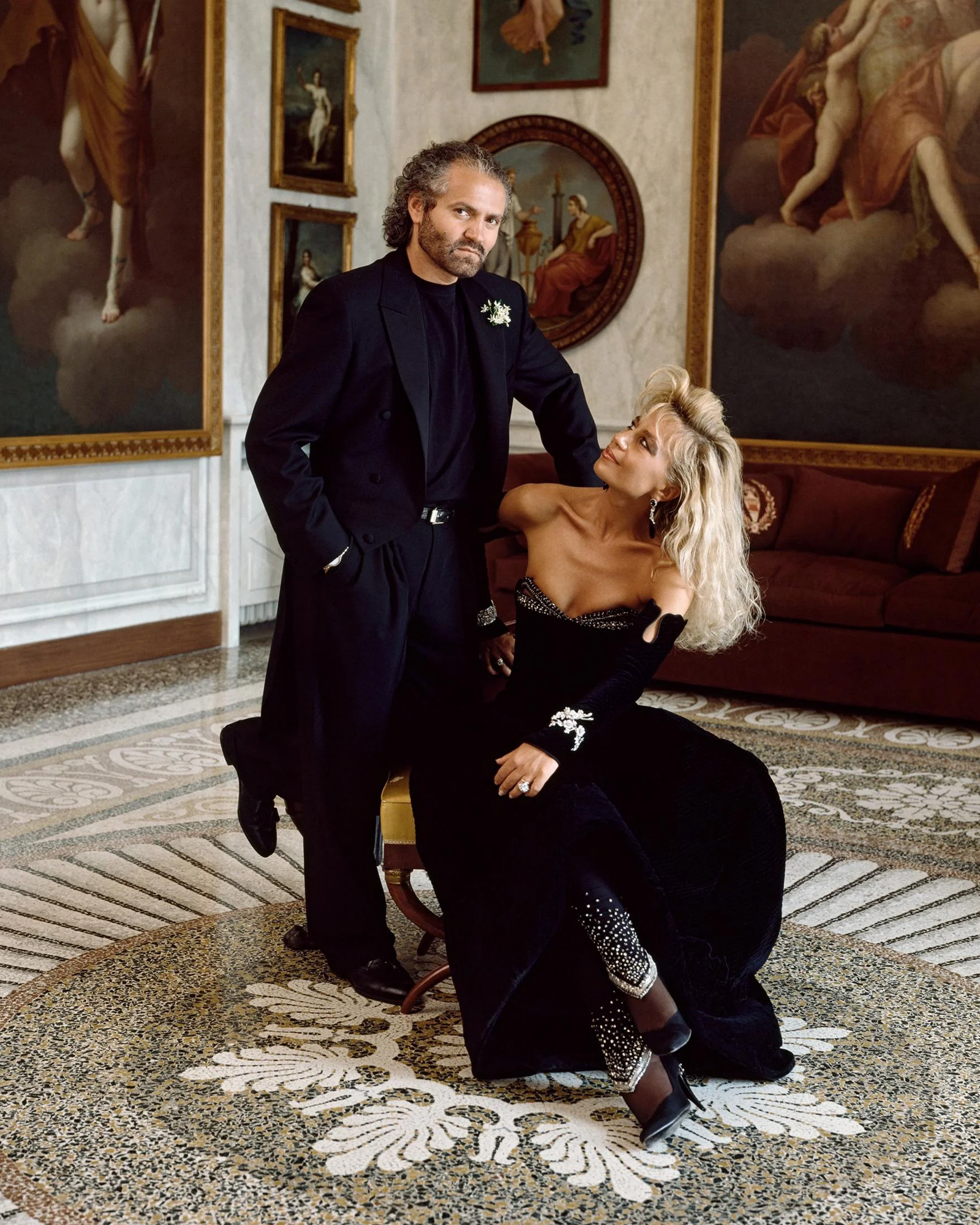 Gianni Versace Donatella Versace Medusa