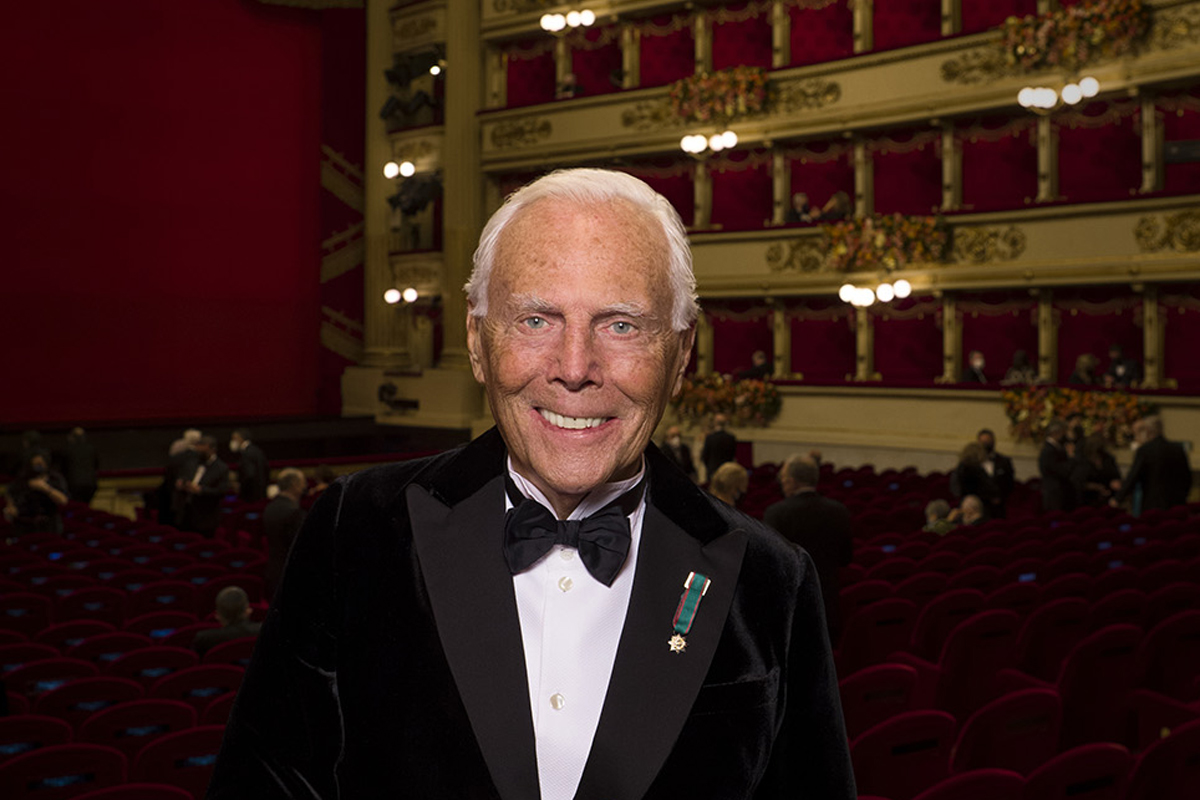 Giorgio Armani Teatro Alla Scala stilisti moda vestiti