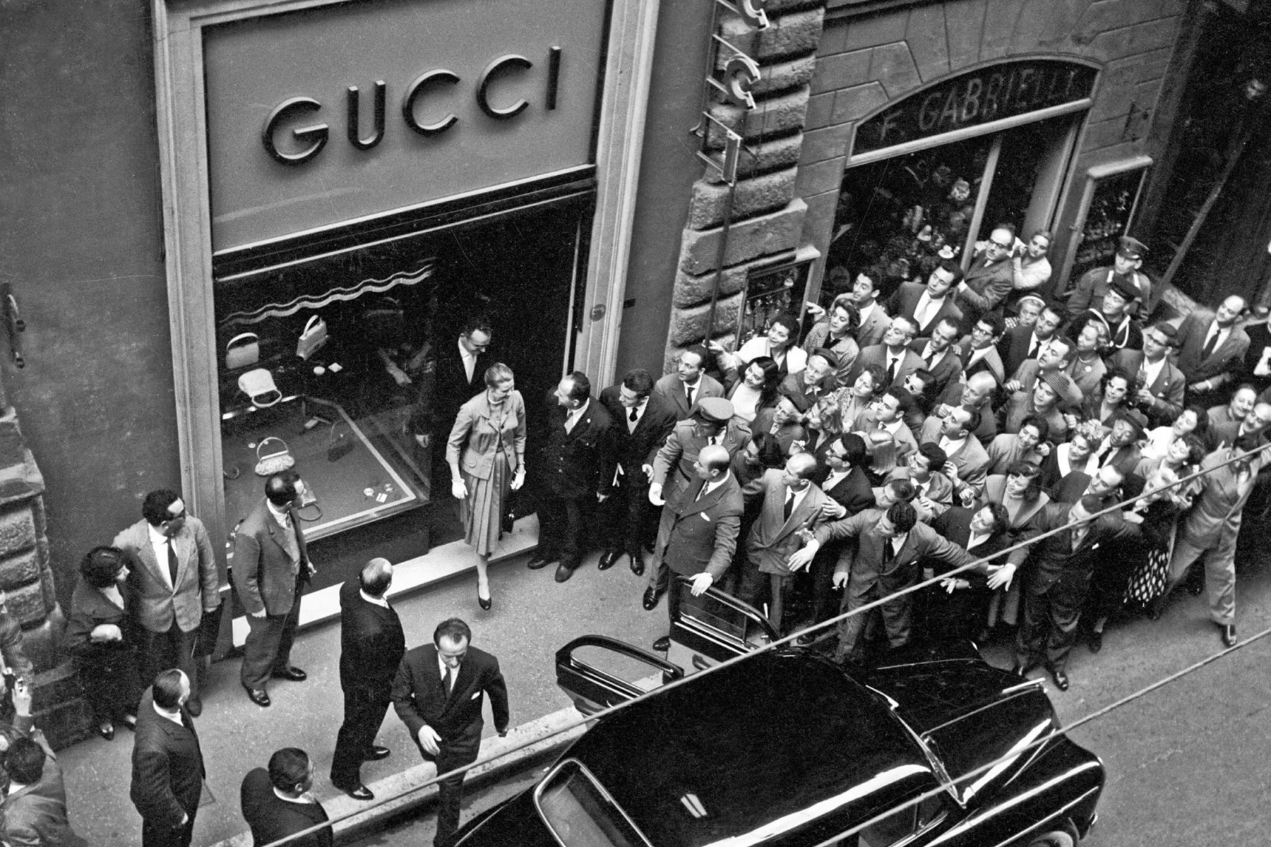 Gucci store Roma 1938 Maison di Moda storiche nascita