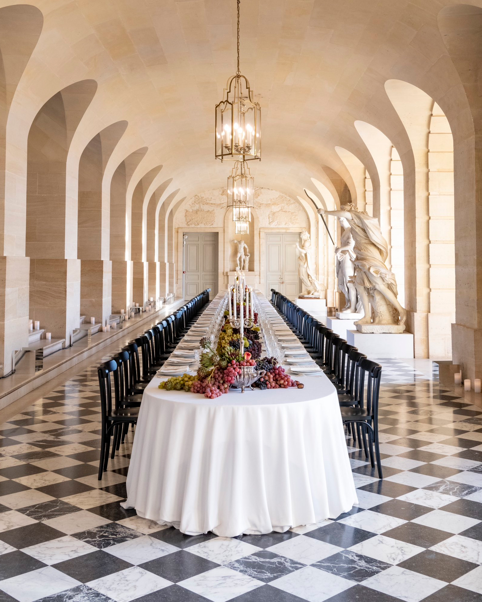Mise en Place moda Jacquemus dinner Versailles We Are Ona
