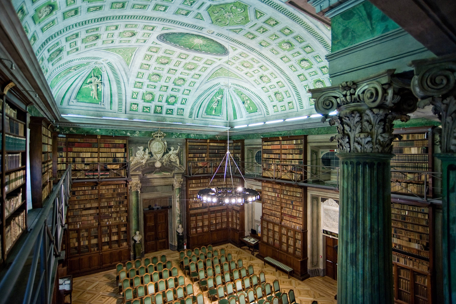Accademia delle Scienze Sala dei Mappamondi Torino