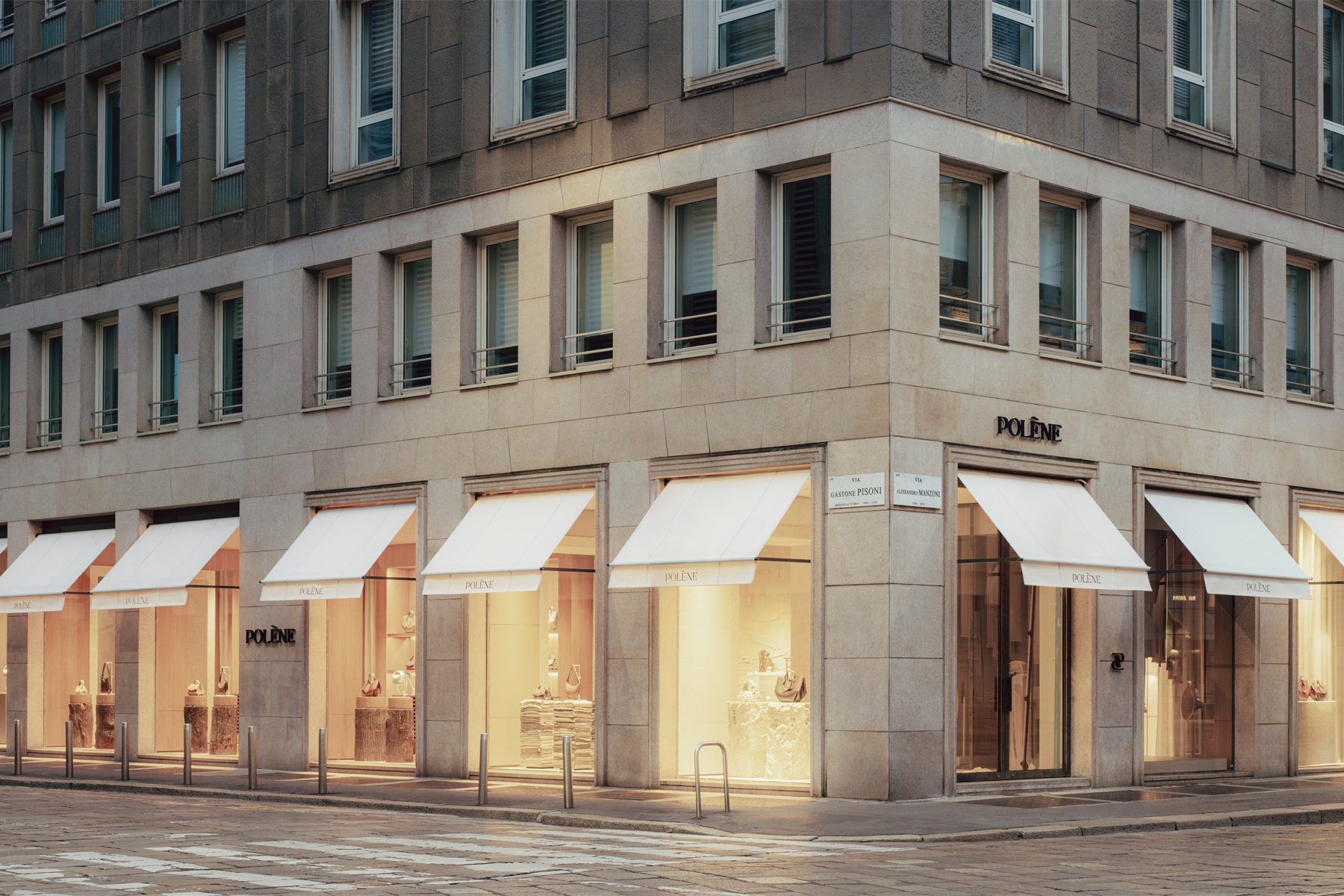 Polène Paris store boutique Milano apertura negozio