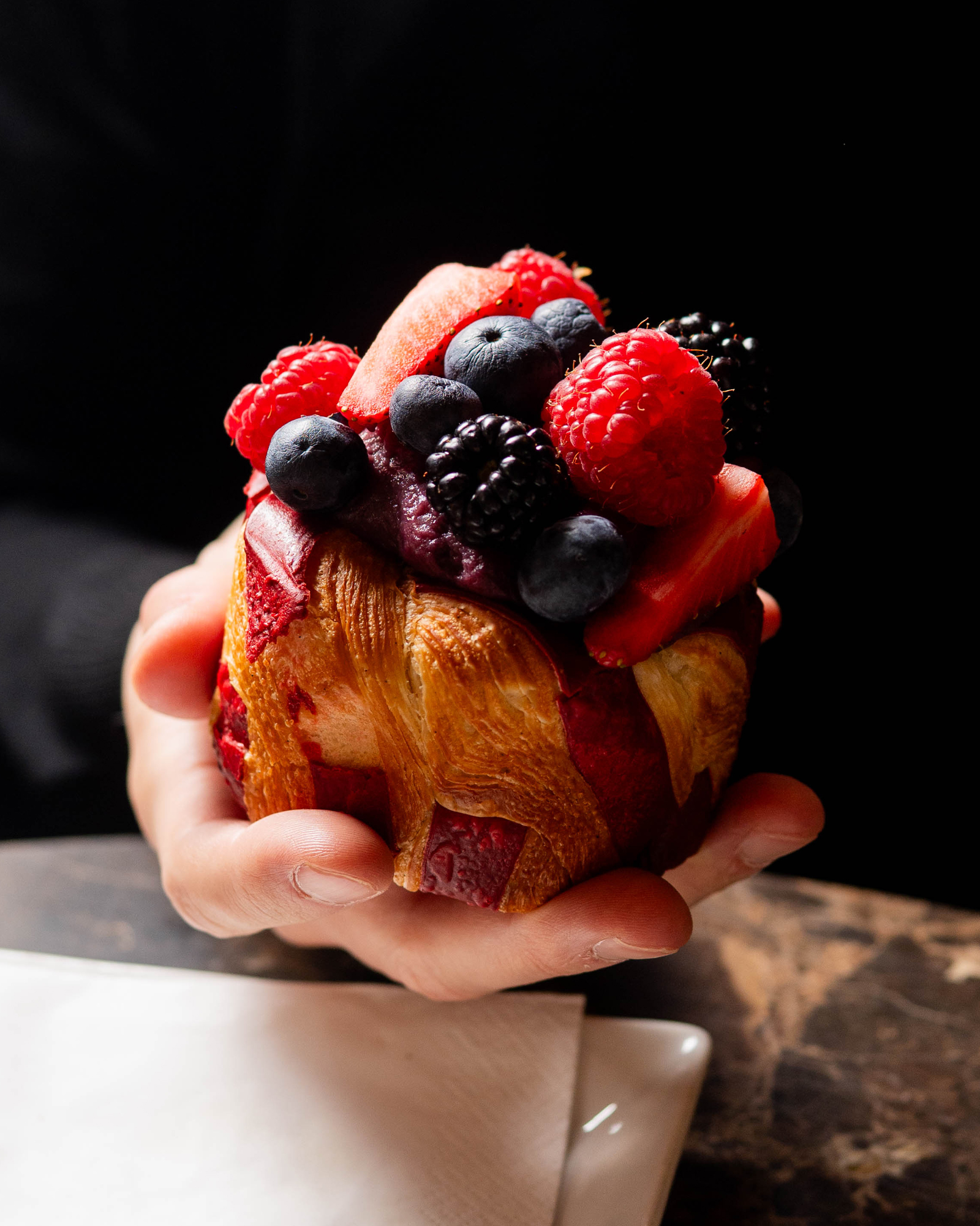 Caffè San Carlo Torino Danish frutti di bosco colazione