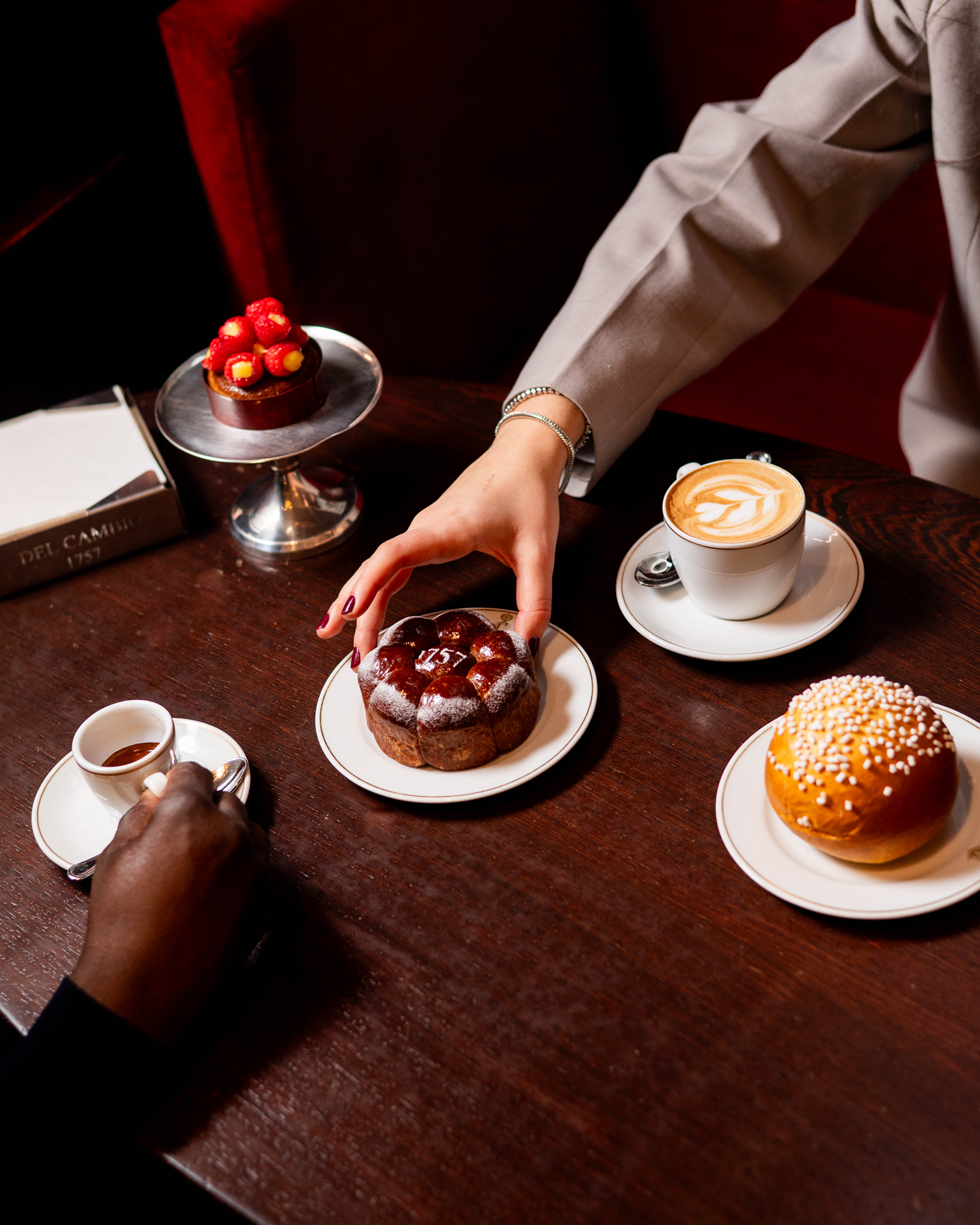 Farmacia Del Cambio Torino Colazione Brioches 1757 Veneziana Frangipane lampone