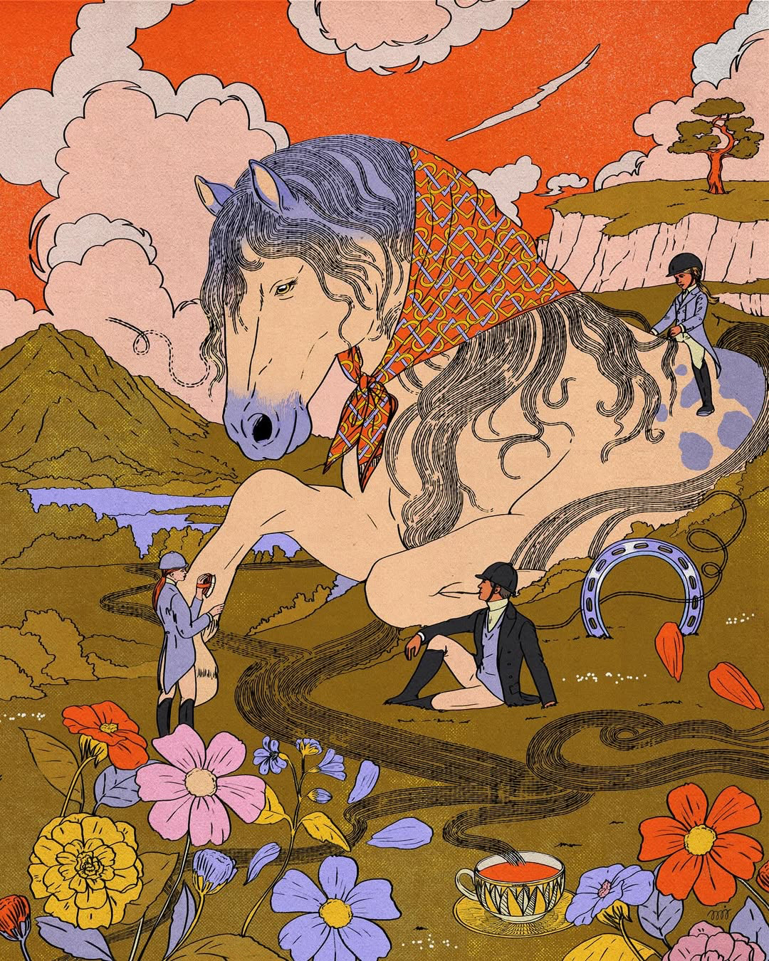 Hermès María Jesús Contreras collaborazione