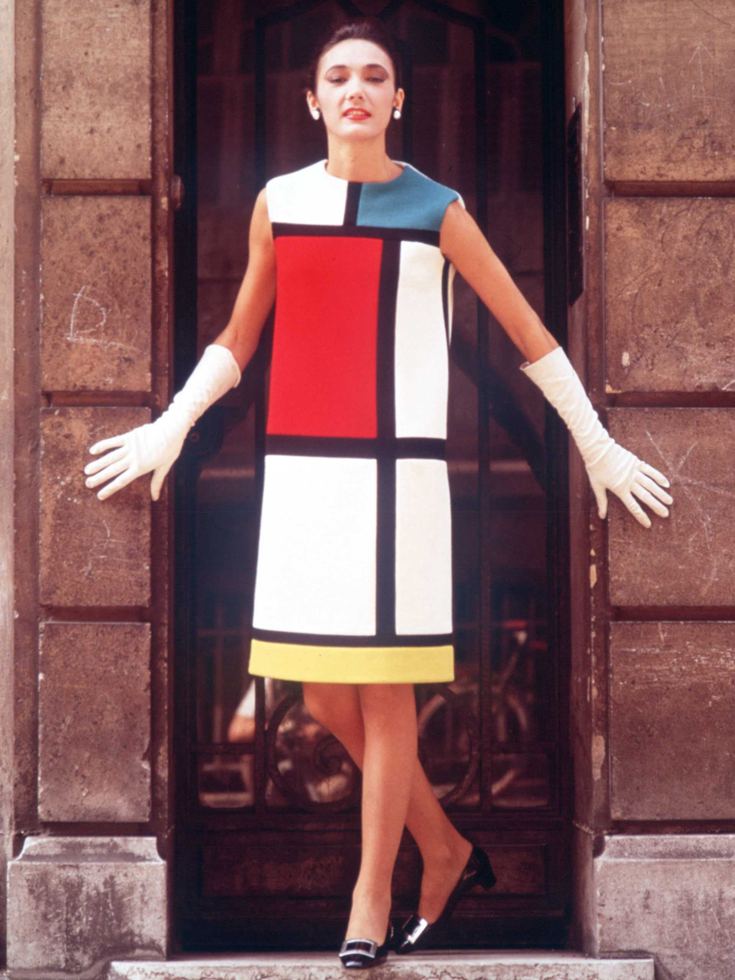 Mondrian Dress Yves Saint Laurent vestito