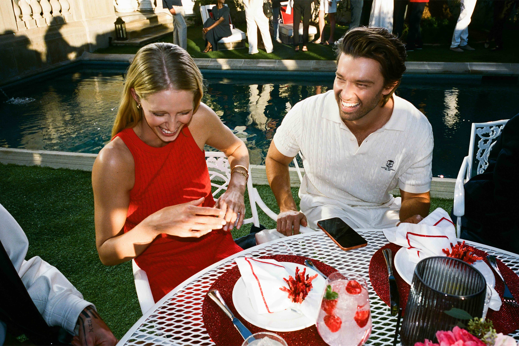 Tommy Hilfiger Campagna Primavera 2026 Abby Champion Patrick Schwarzenegger