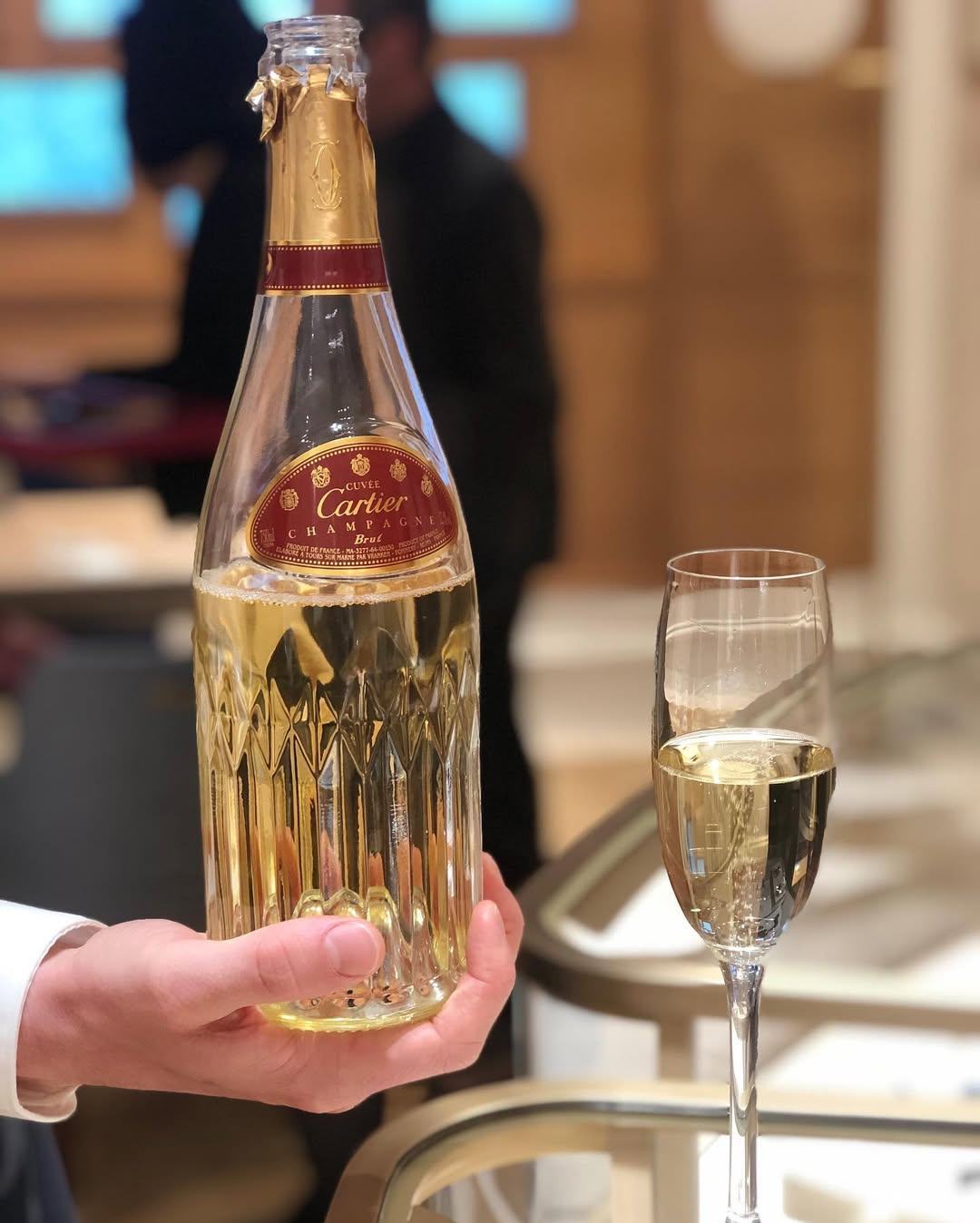 Cartier champagne Vranken 100° anniversario