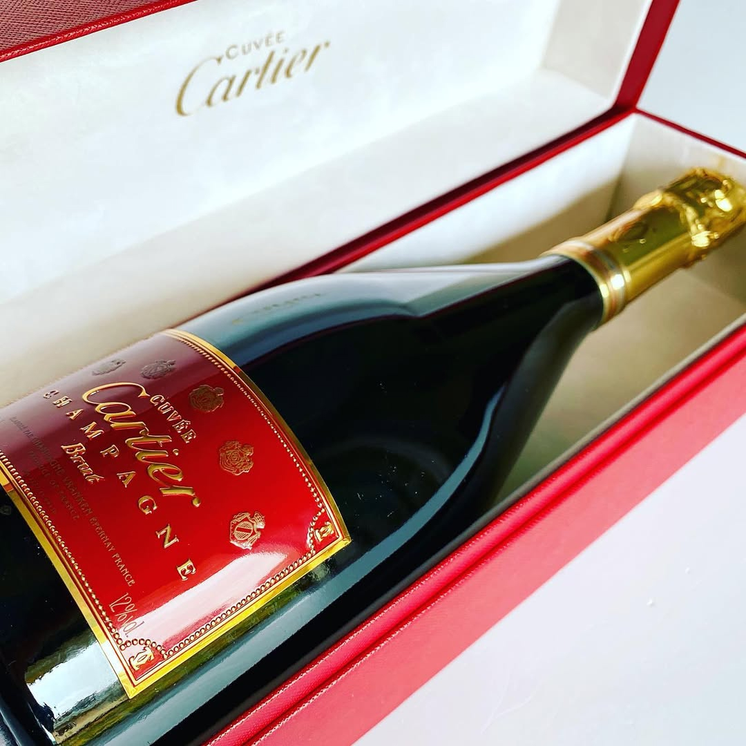 Cartier champagne Vranken 150° anniversario